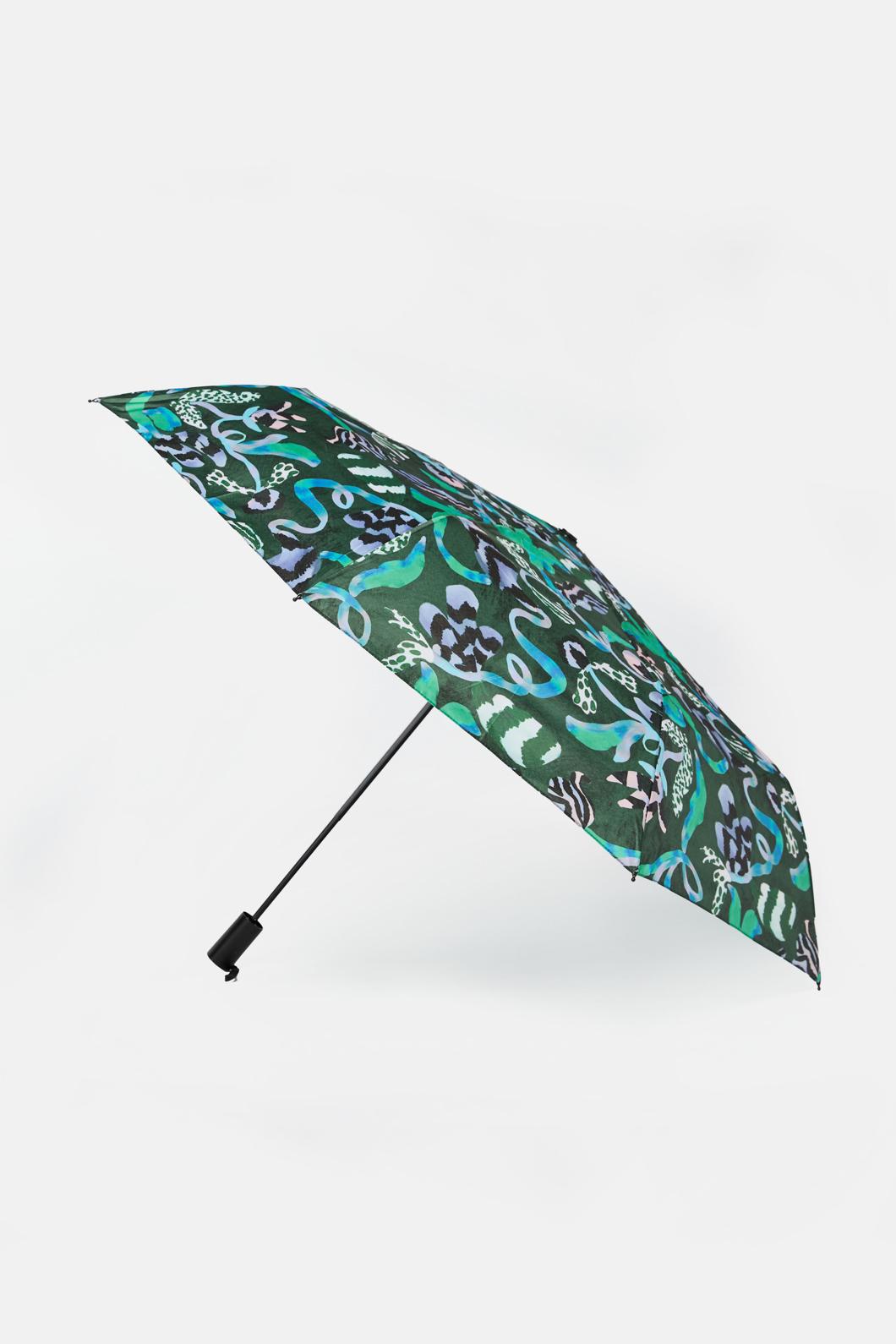 Gorman - The Vines Green Umbrella - print
