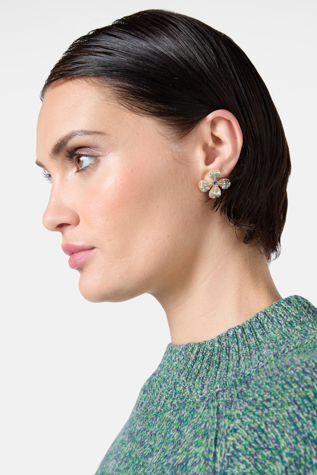 Gorman - Four Leaf Clover Earring - multi