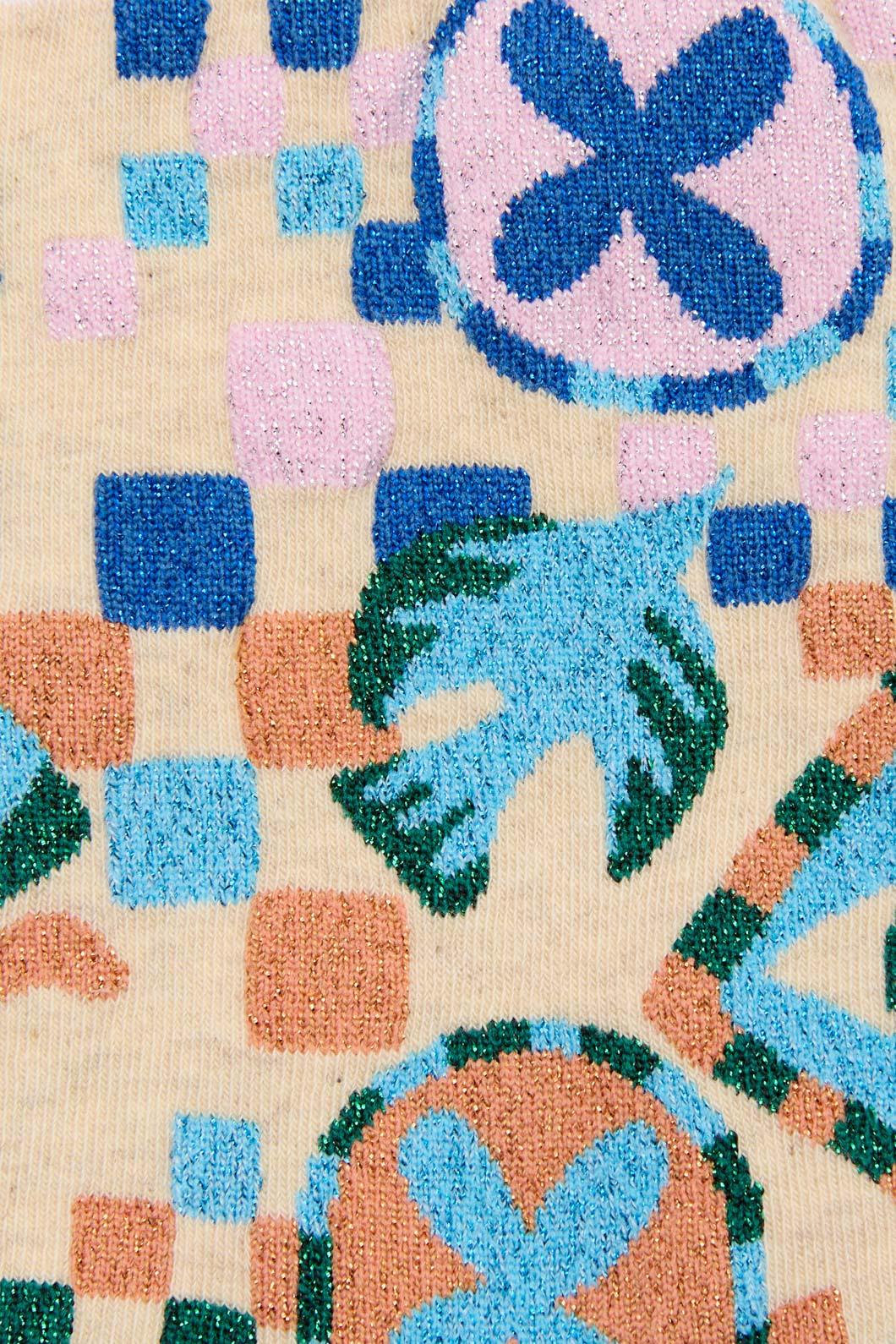 Gorman - Renaissance Check Sock - multi