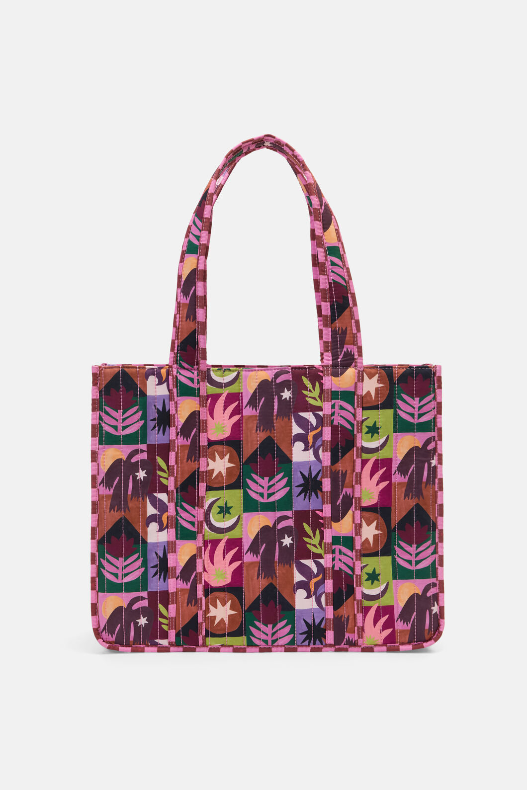 Gorman - Rubix Rodeo Quilted Tote - print