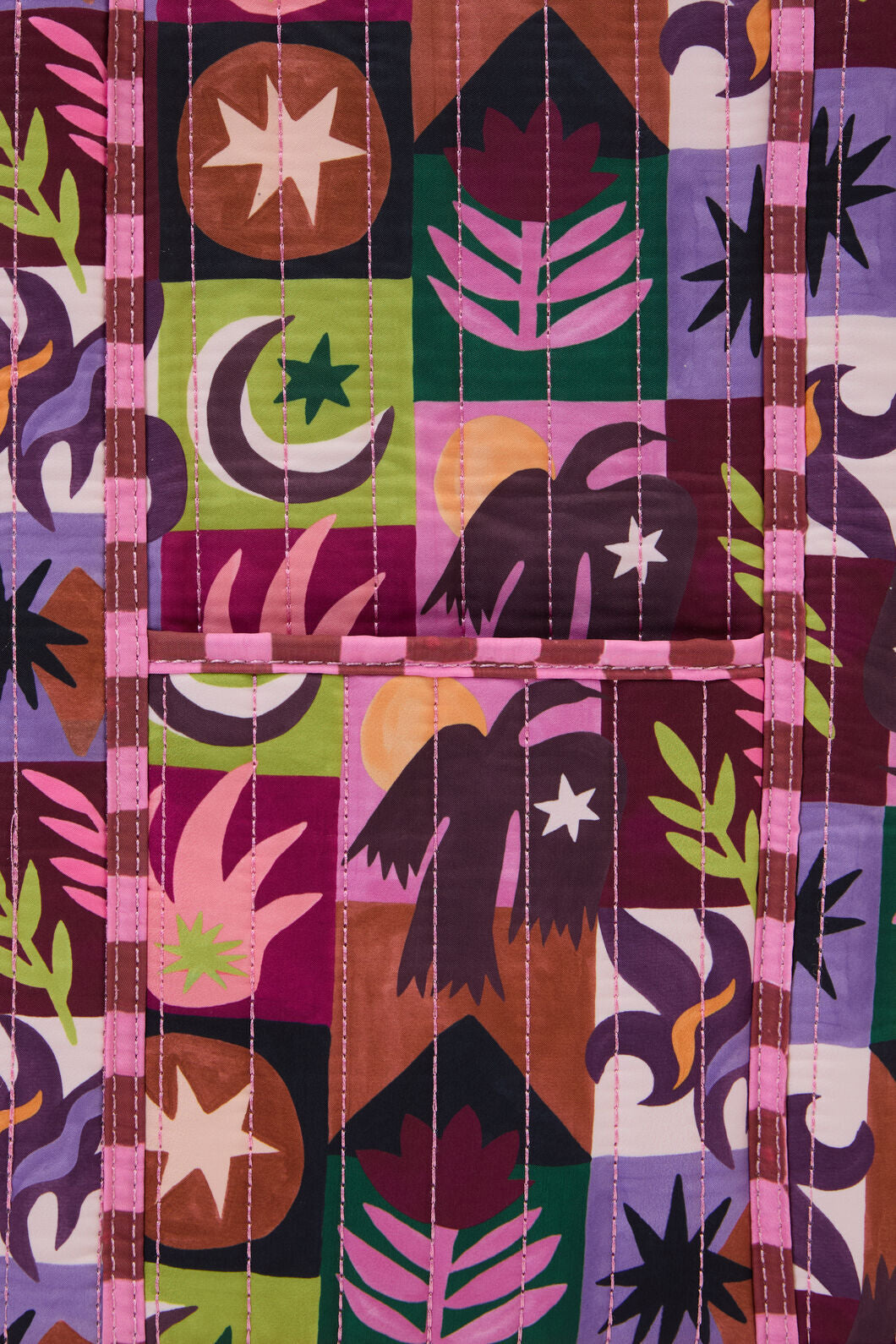 Gorman - Rubix Rodeo Quilted Tote - print