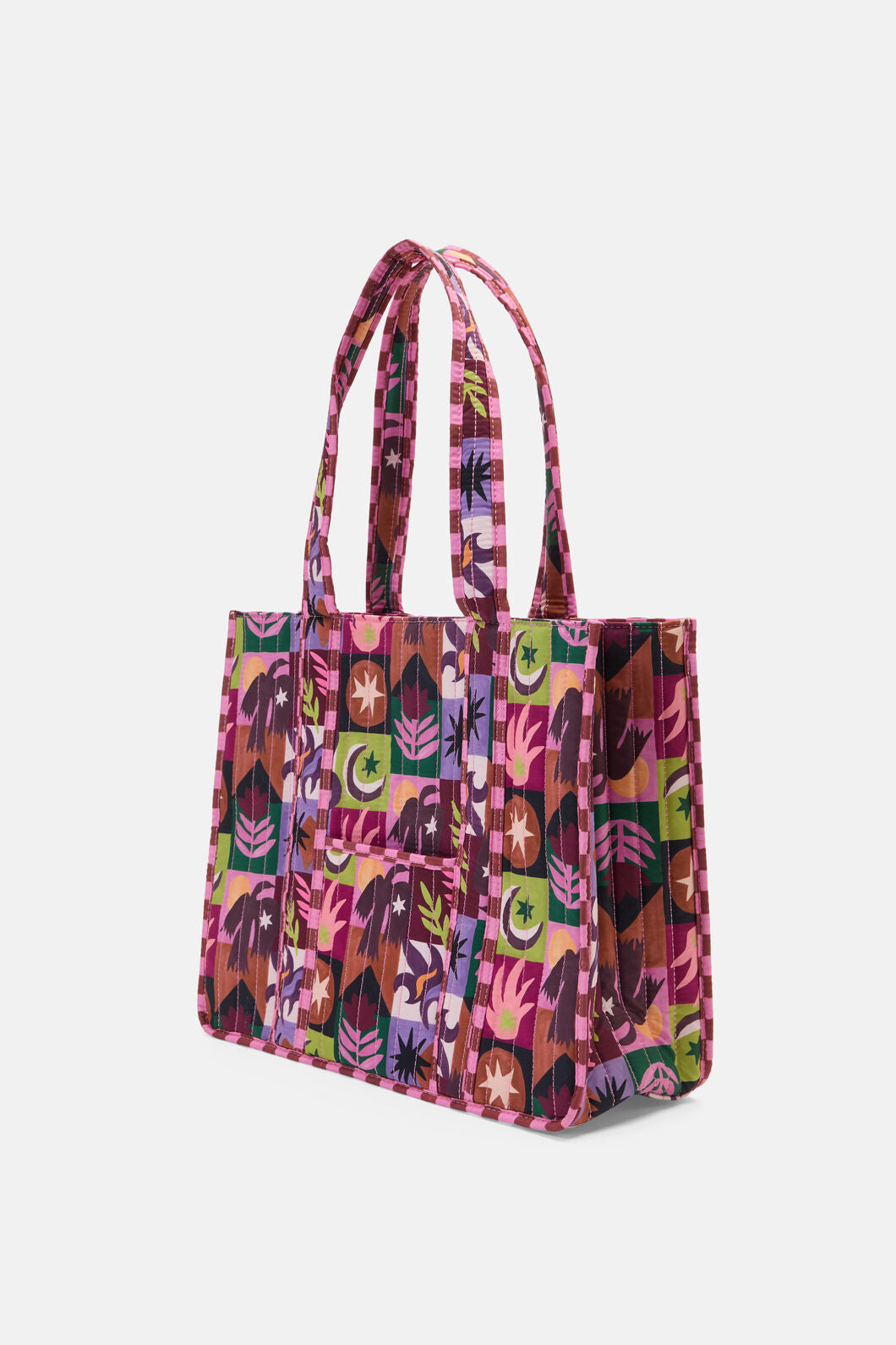 Gorman - Rubix Rodeo Quilted Tote - print