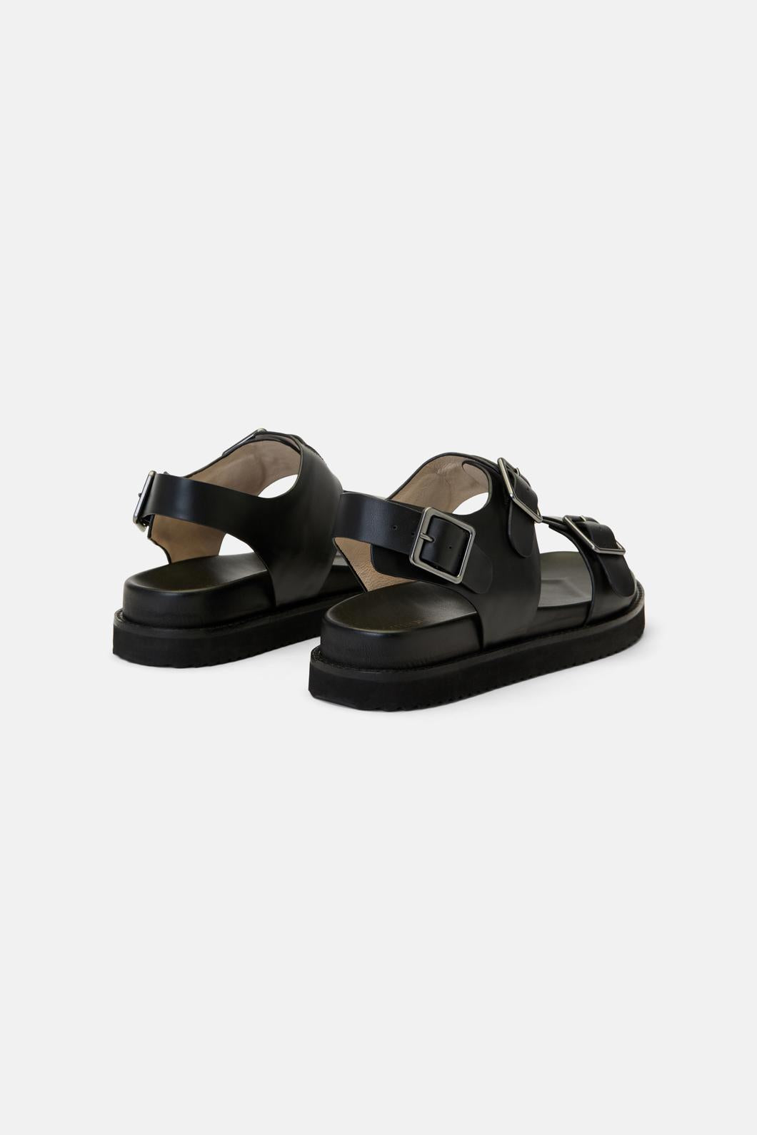 Gorman - Buckle Sandal-Black - black