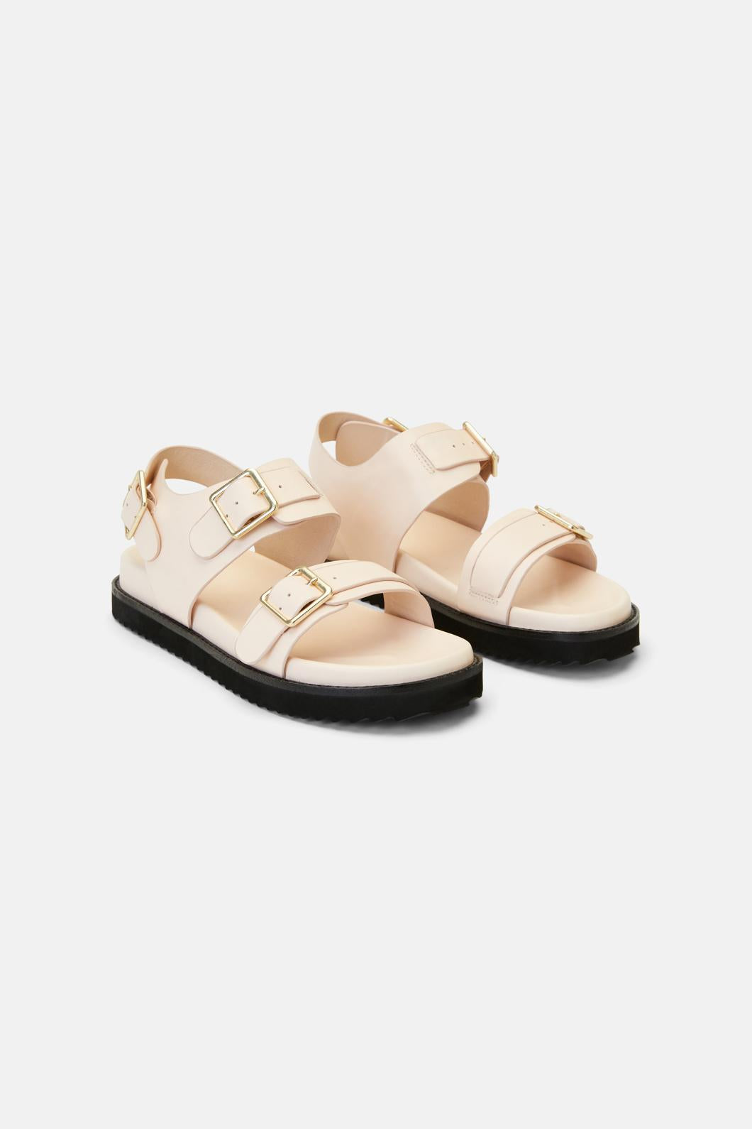 Gorman - Buckle Sandal-Blush - blush