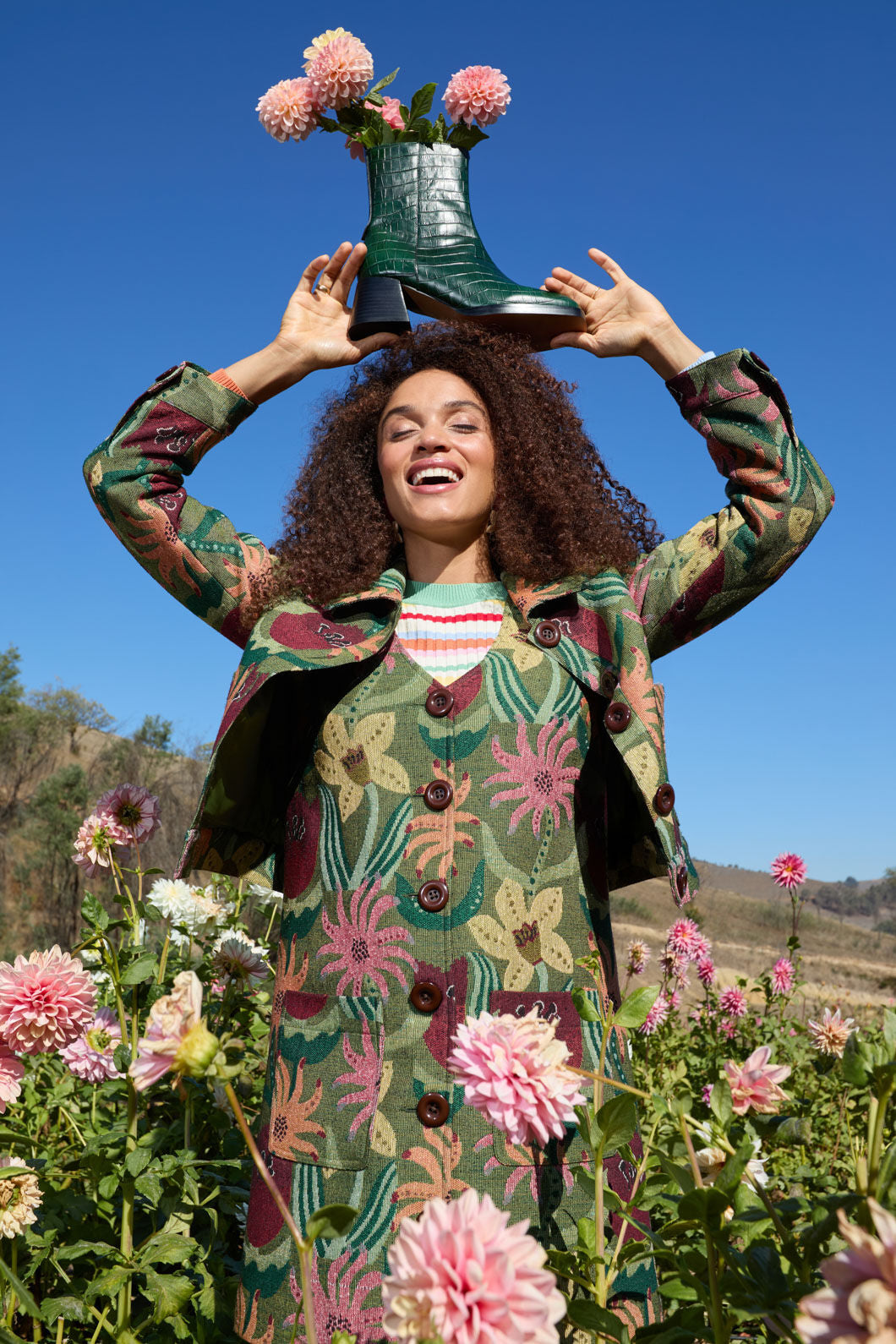 Gorman - Penny Boot-Green - green
