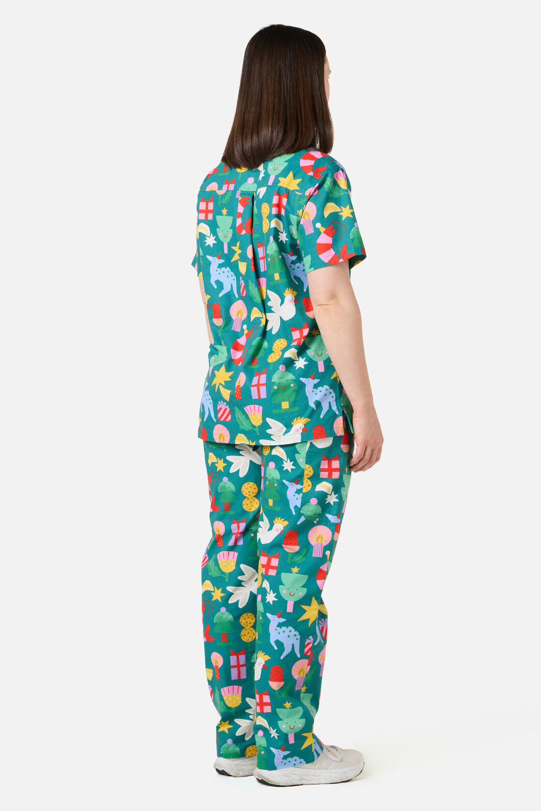 Gorman - WATTLE & WONDER SCRUB SET - green