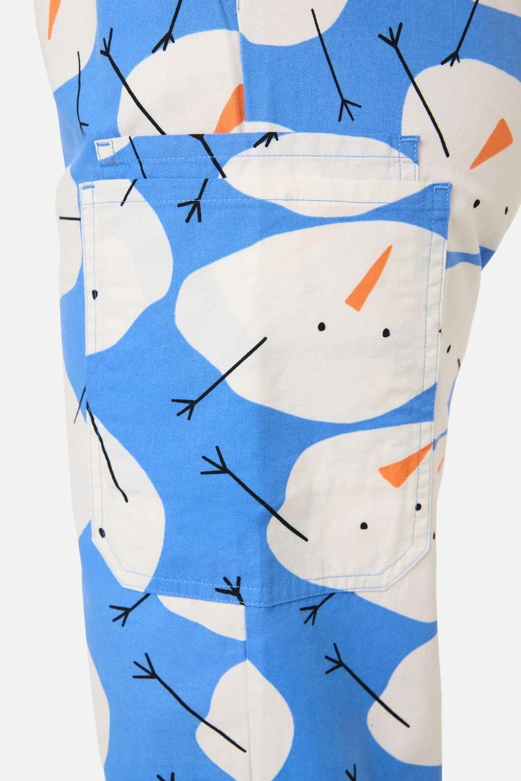 Gorman - SNOWMAN SCRUB SET - blue