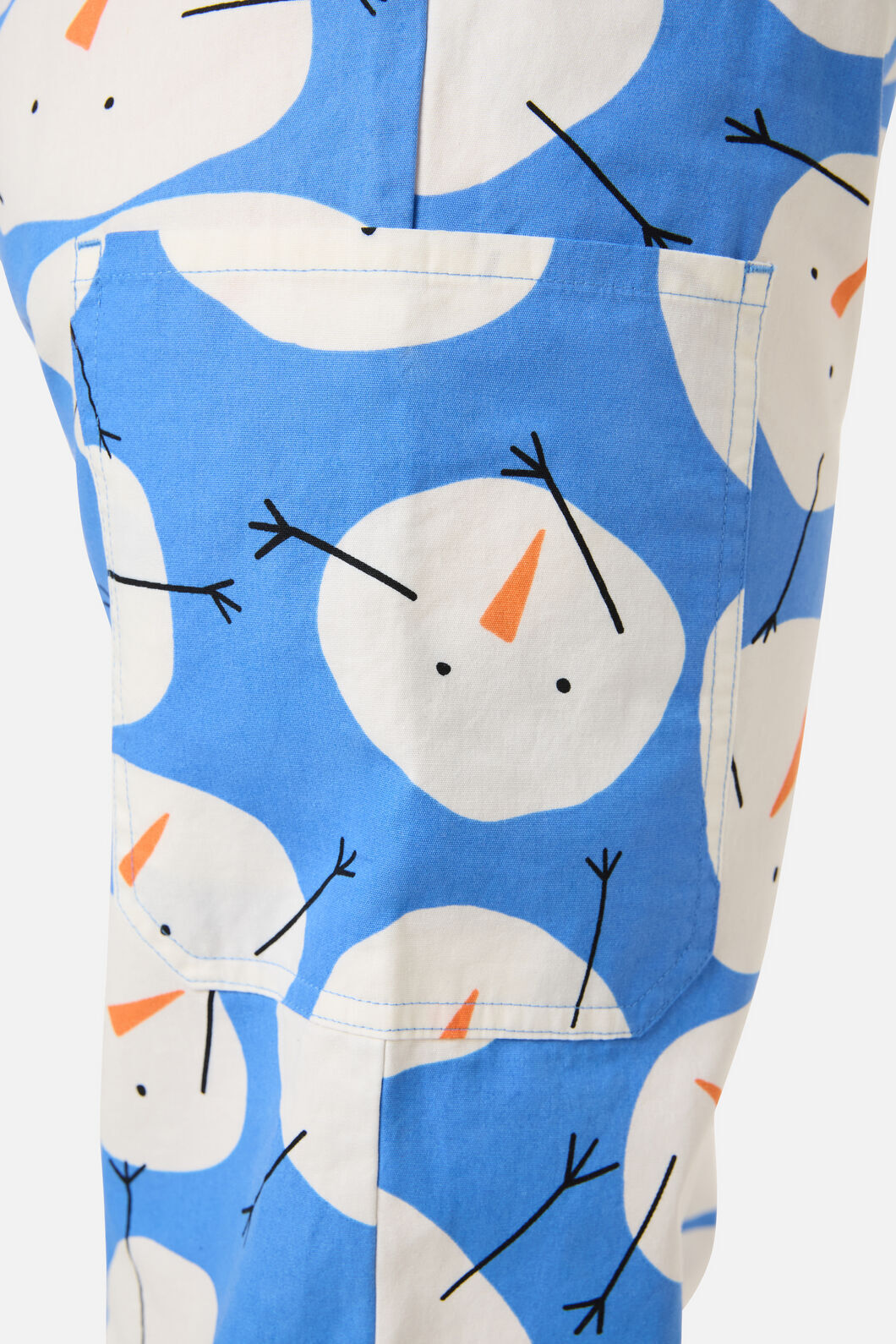 Gorman - SNOWMAN SCRUB SET - blue