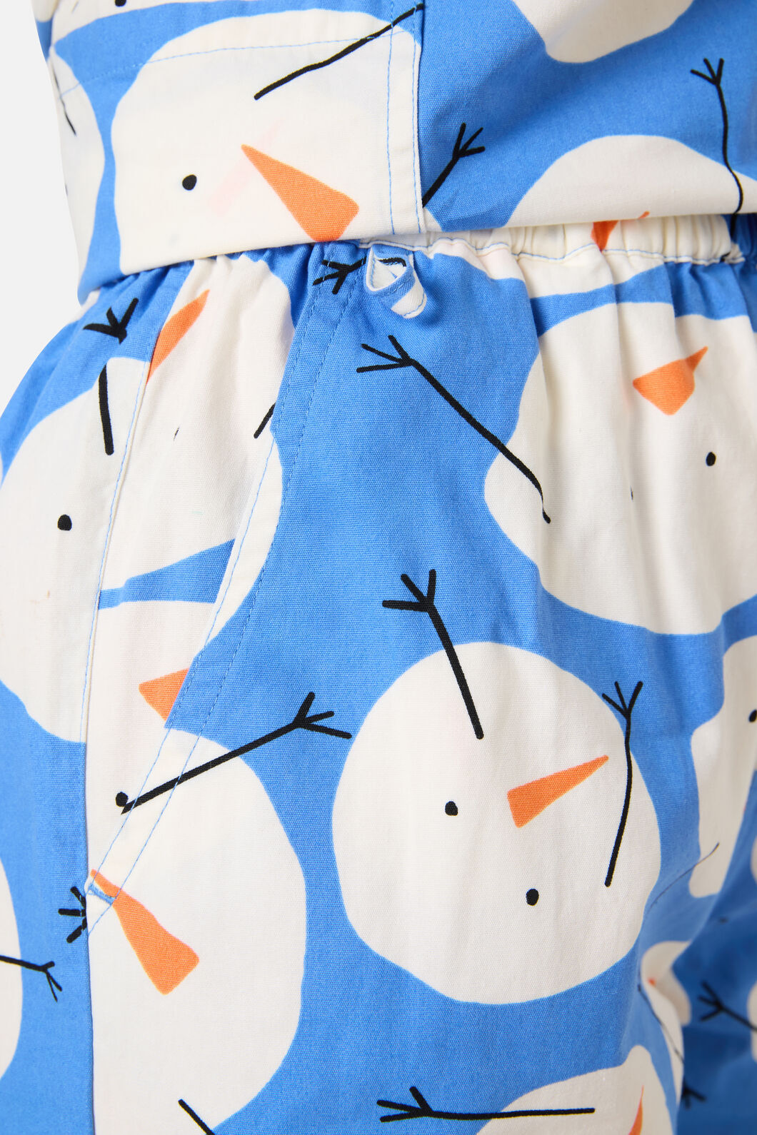Gorman - SNOWMAN SCRUB SET - blue