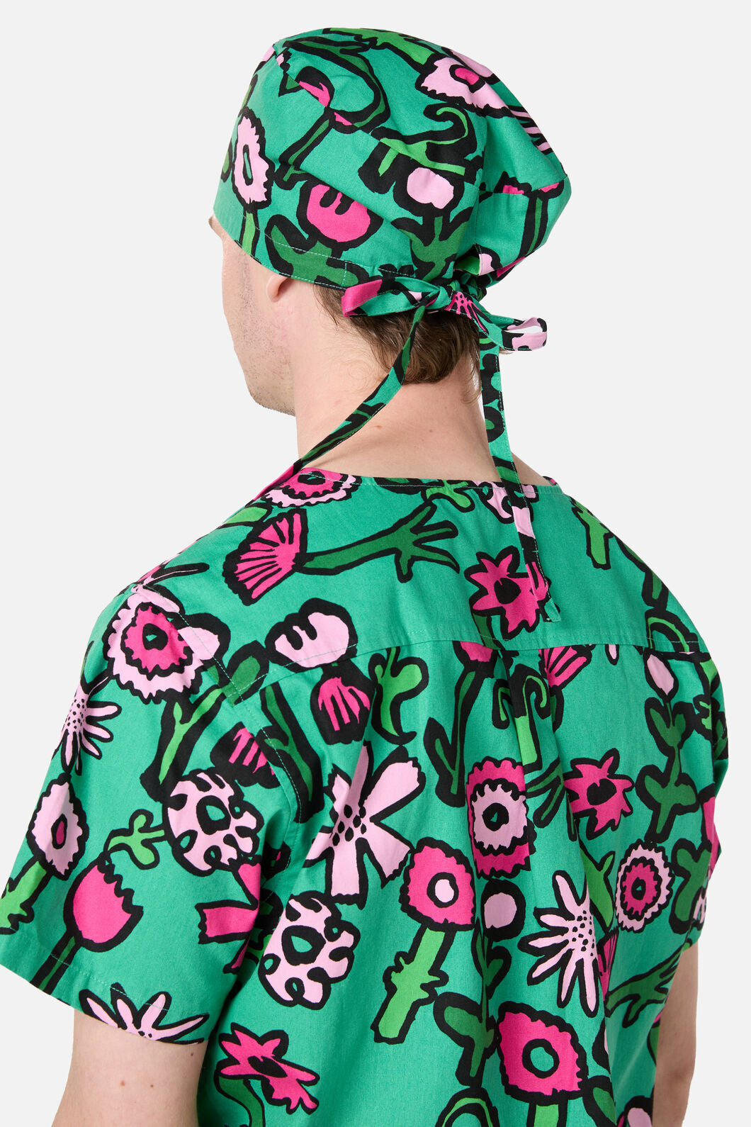Gorman - Bloom'N'Blossom Scrub Hat - green
