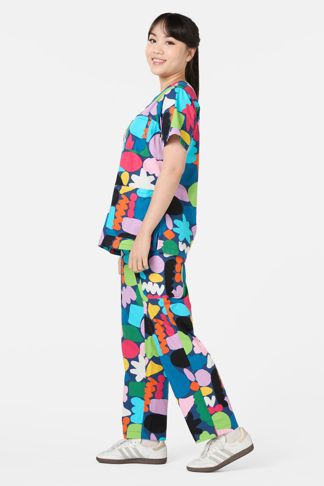 Gorman - Puzzle Scrub Set - navy