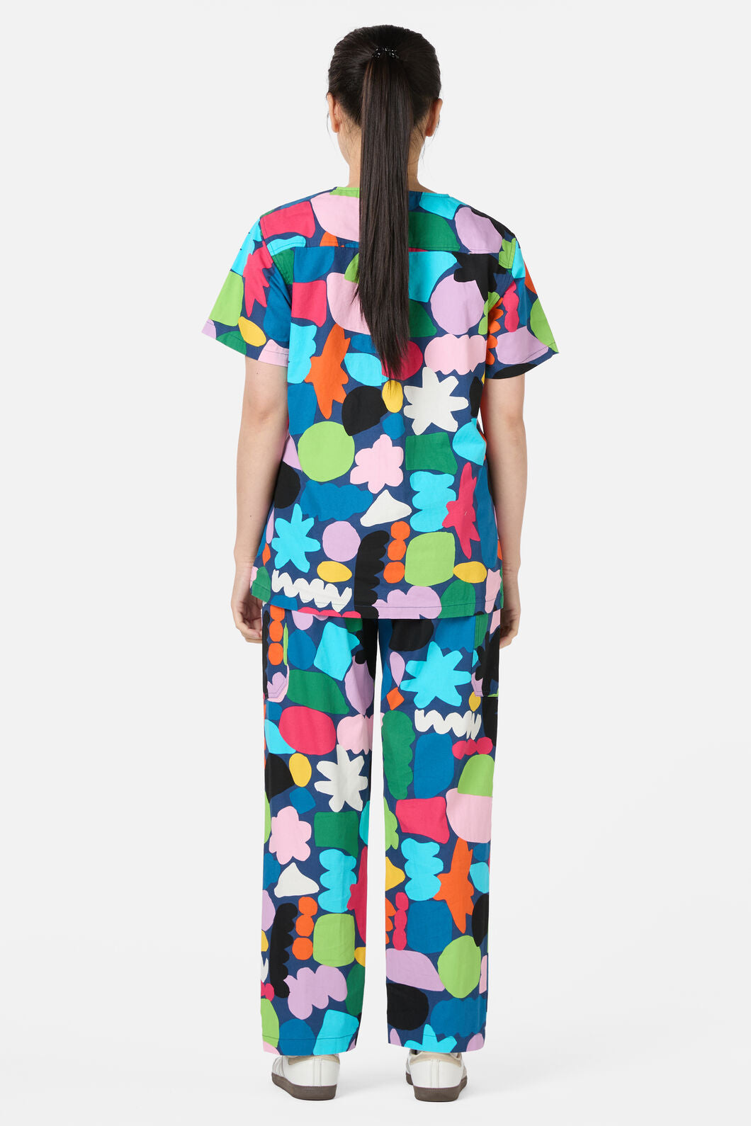 Gorman - Puzzle Scrub Set - navy