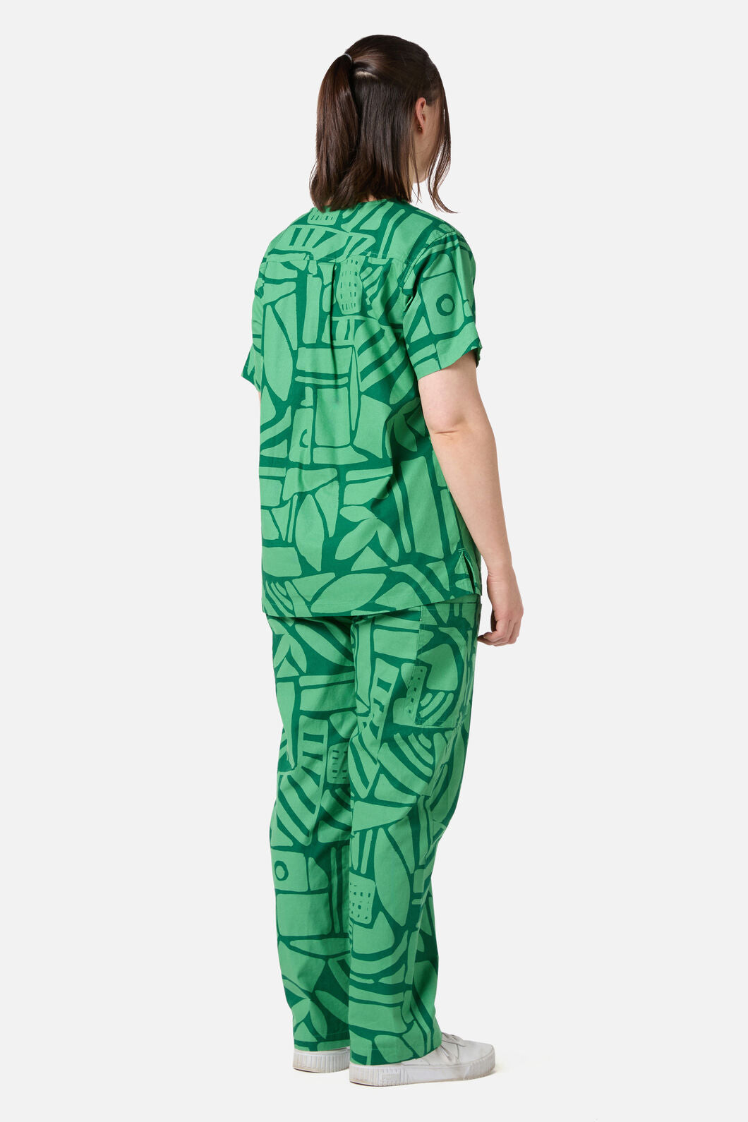 Gorman - Maze Scrub Set - green