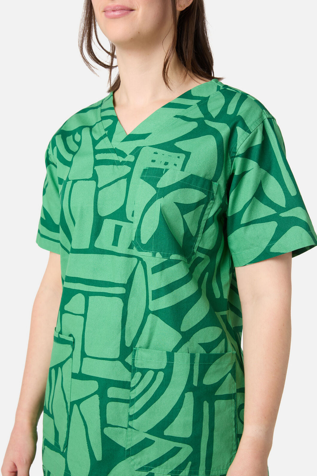 Gorman - Maze Scrub Set - green