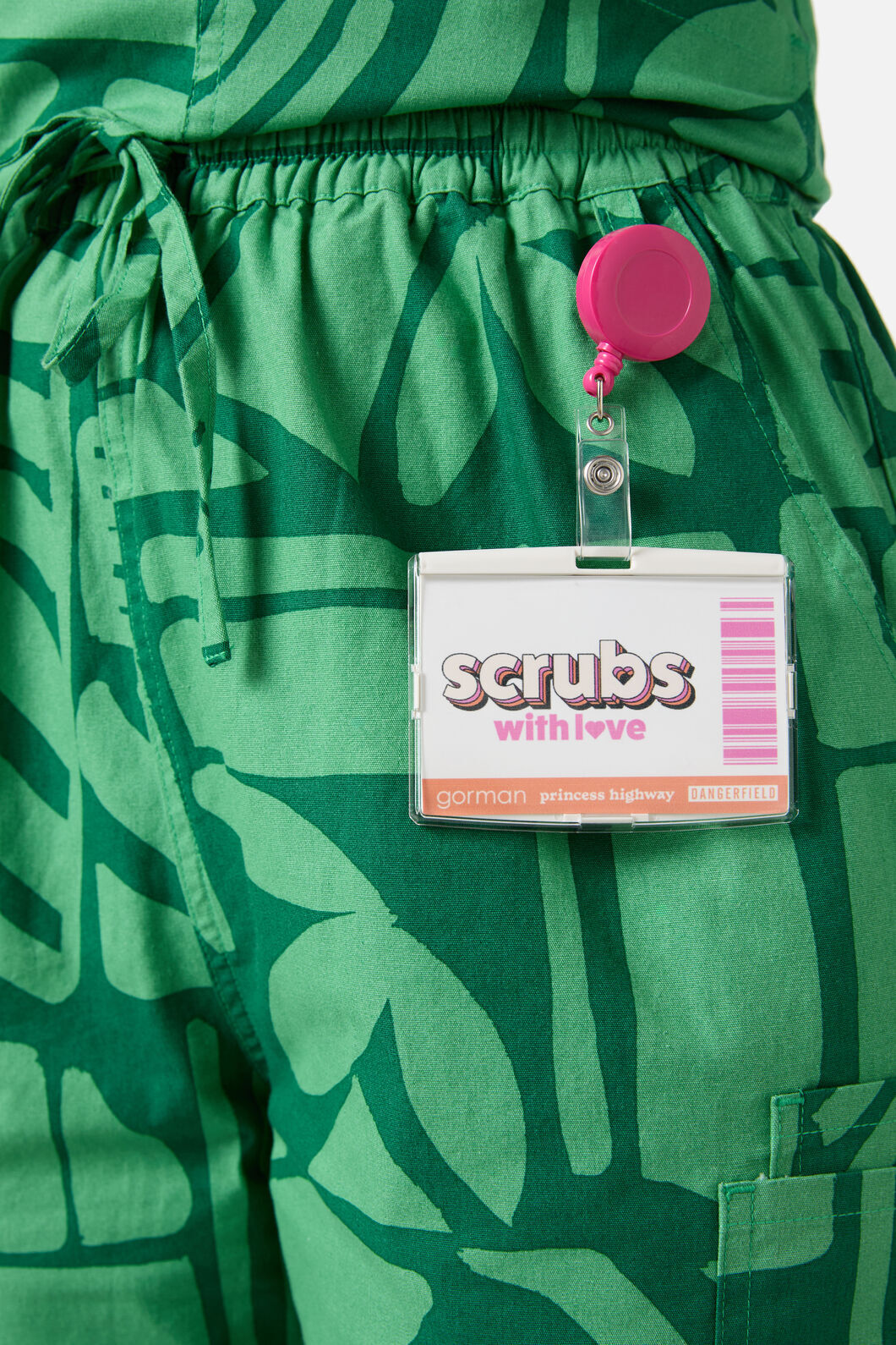Gorman - Maze Scrub Set - green
