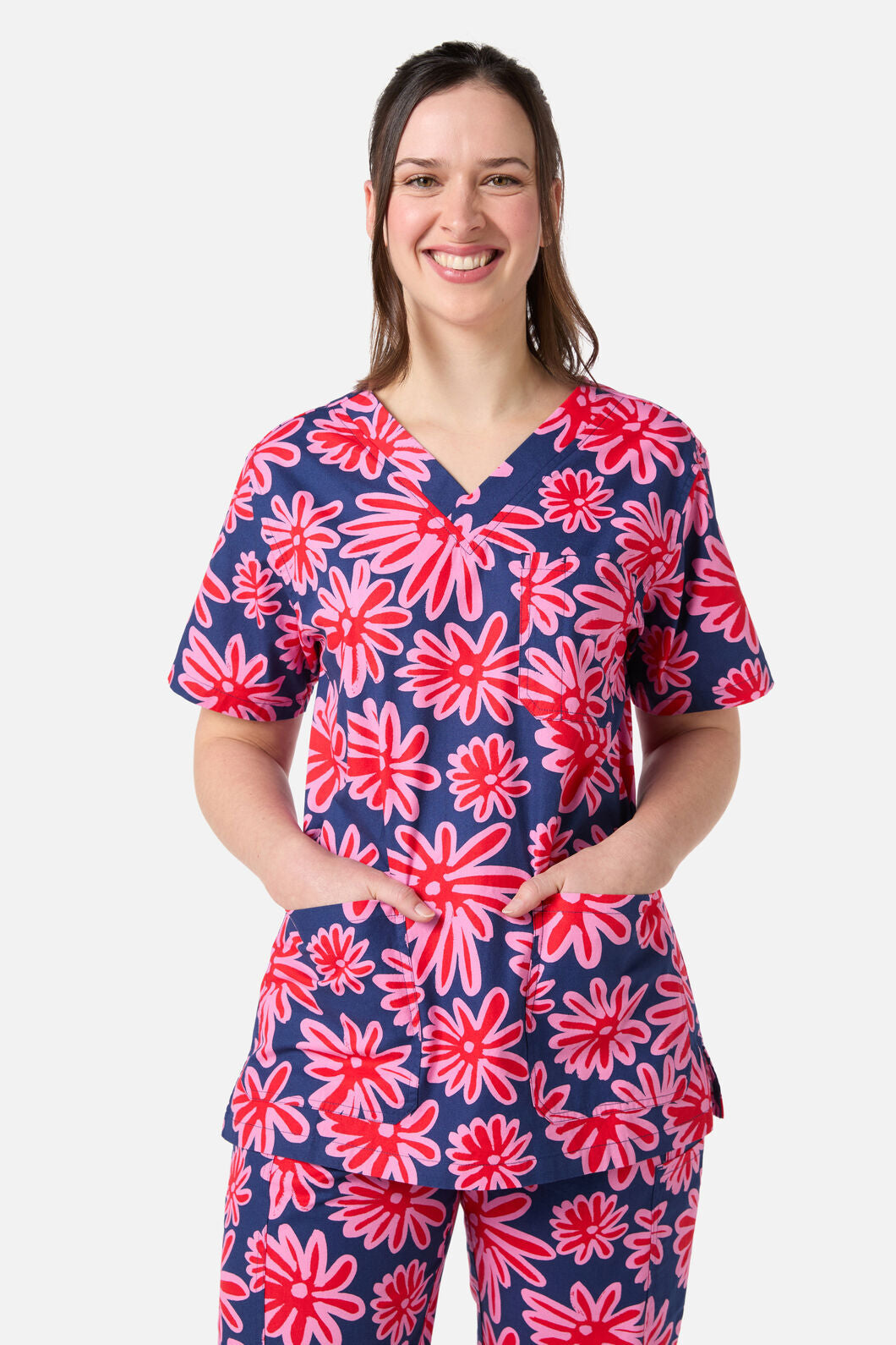Gorman - Daisy Scrub Set - blue