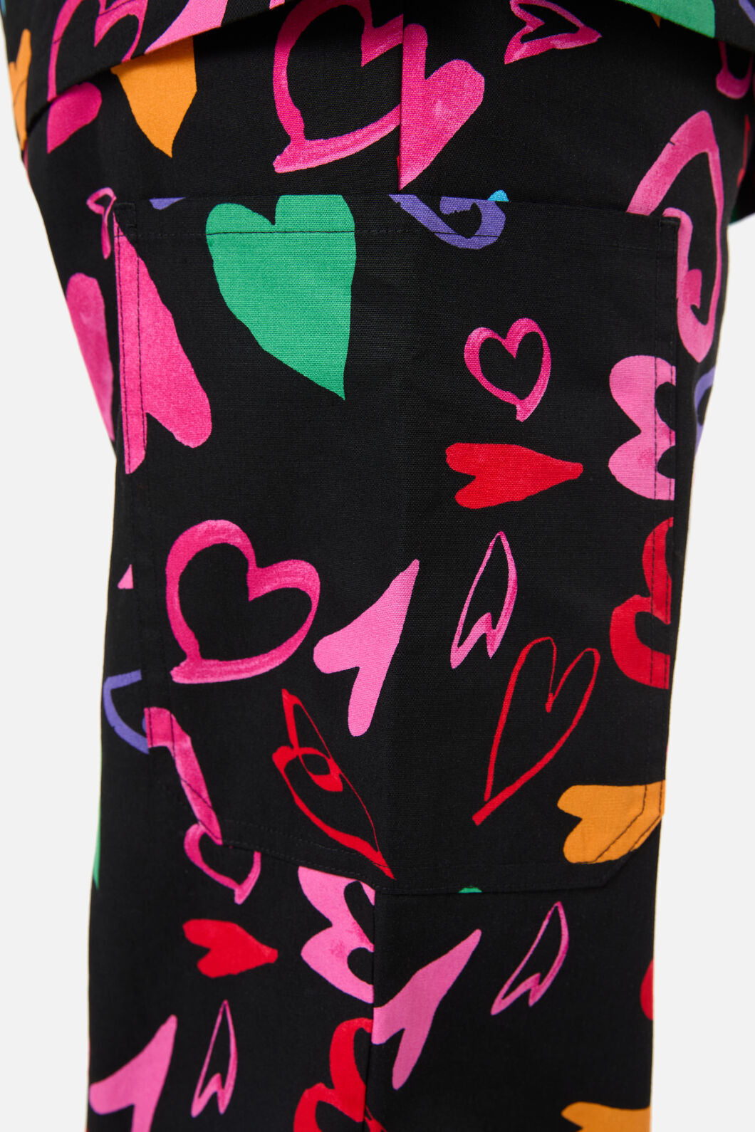 Gorman - Heartfull scrub set - black