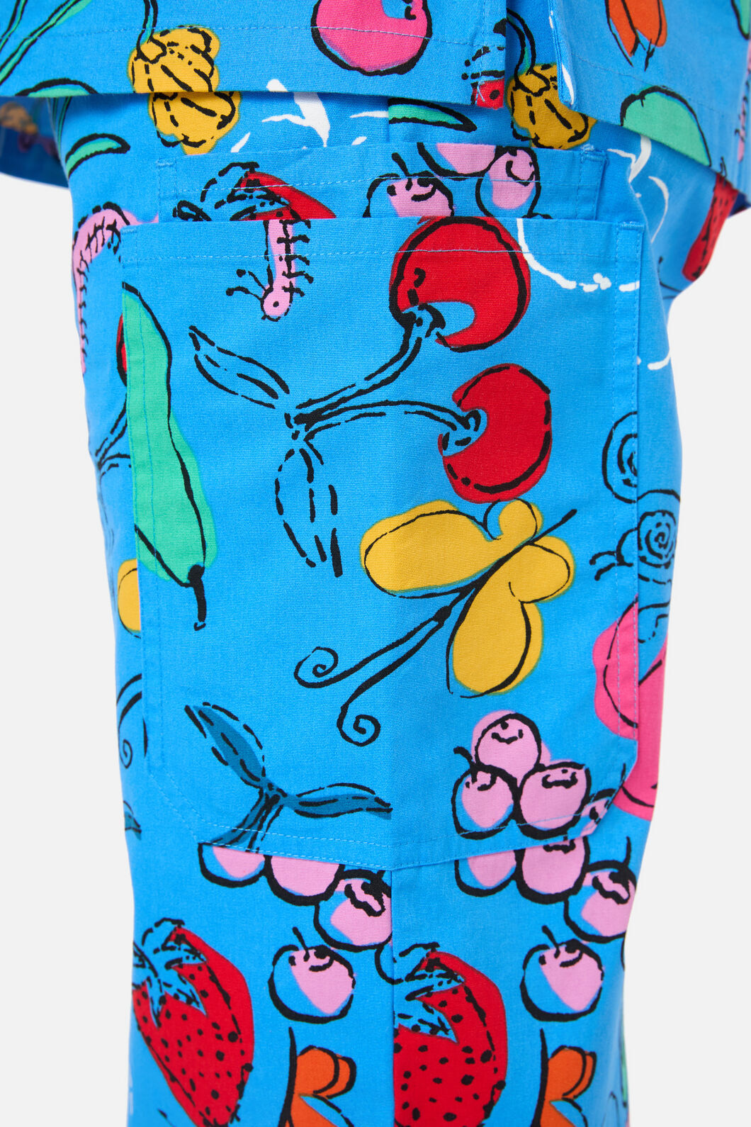 Gorman - Fruit Bowl Scrub set - blue