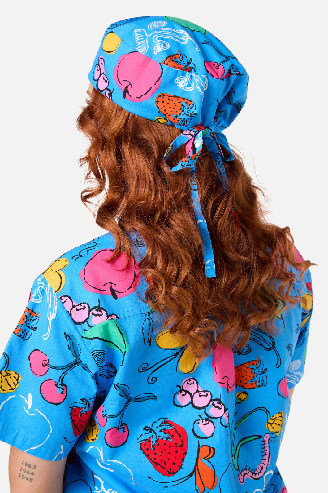 Gorman - Fruit Bowl scrub hat - blue