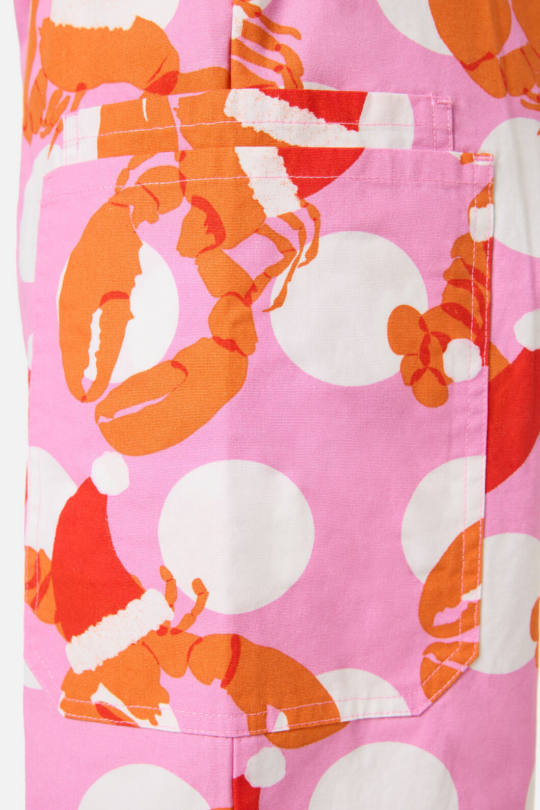 Gorman - CHRISTMAS LOBSTER SCRUB SET - pink