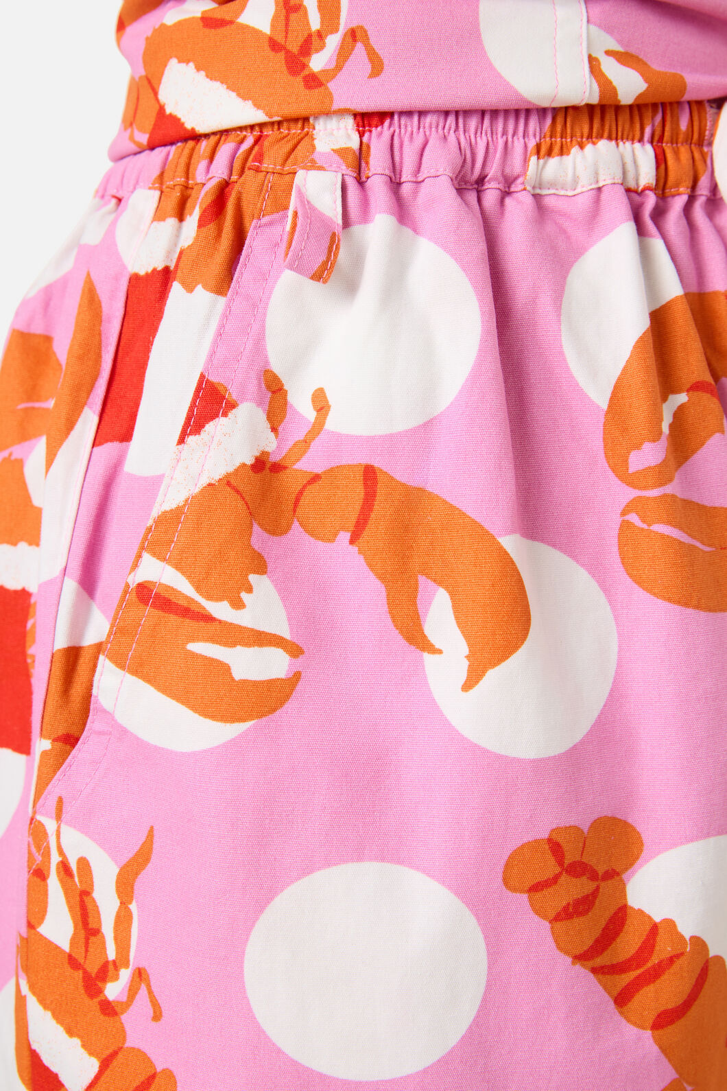 Gorman - CHRISTMAS LOBSTER SCRUB SET - pink