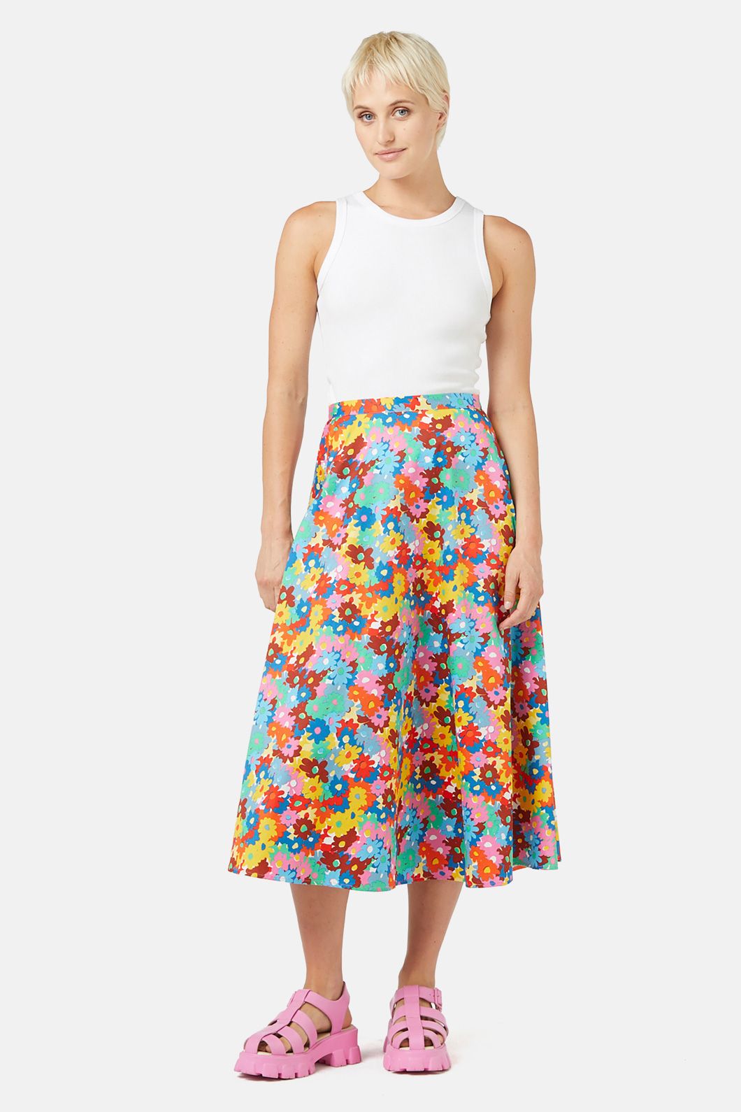 Gorman - Fleuriste Skirt - print