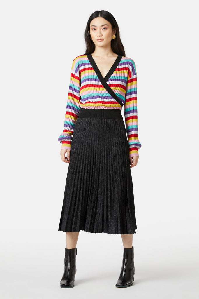 Rainbow Lurex Knit Top Gorman