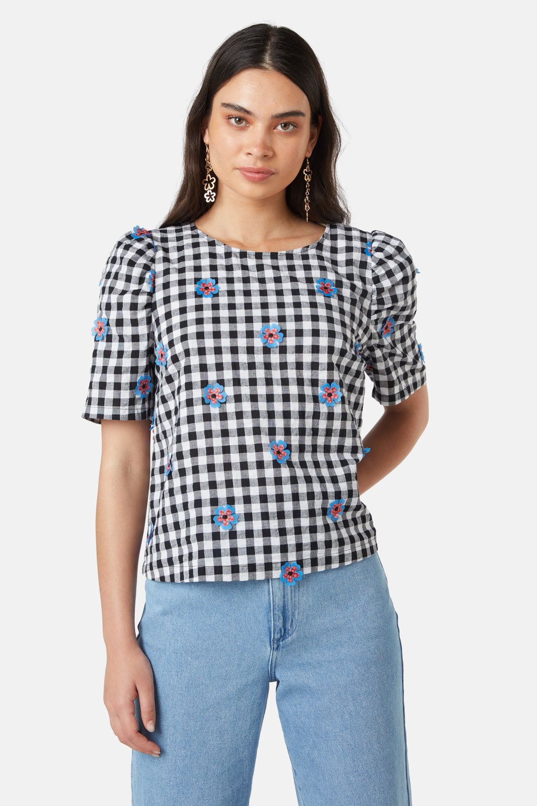 Gorman - Lilly Gingham Top - check