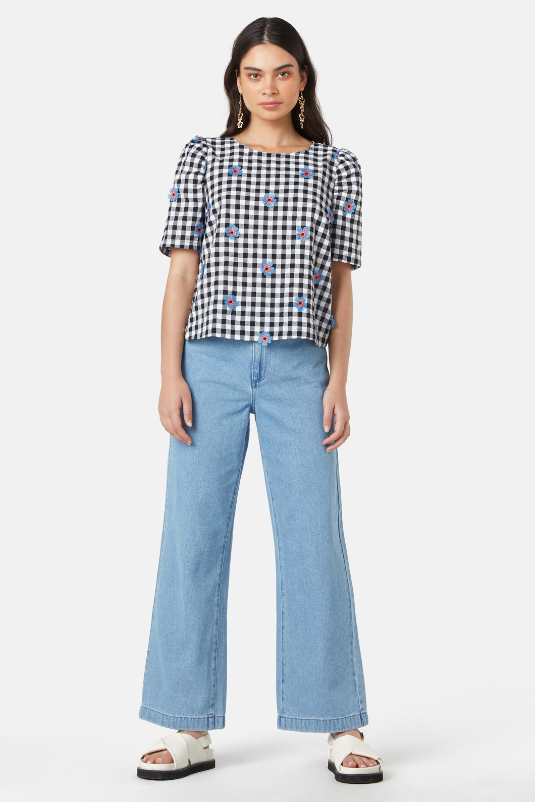 Gorman - Lilly Gingham Top - check