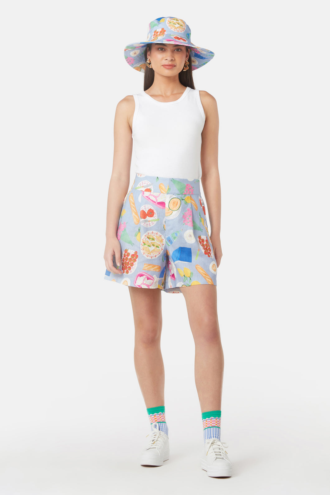 Gorman - Picnic Blanket Shorts - print