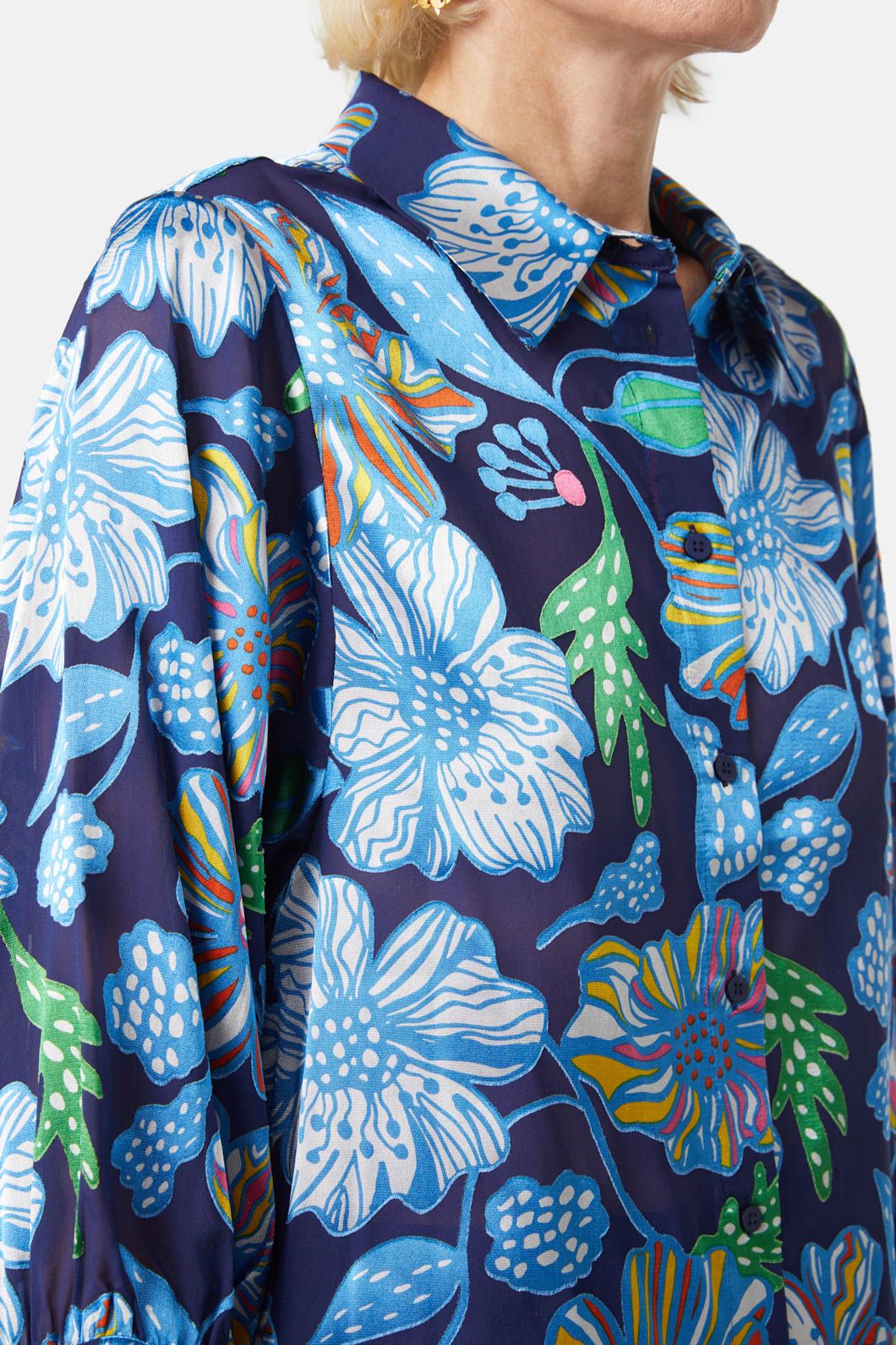 Gorman - Flourish Burn Out Shirt - print
