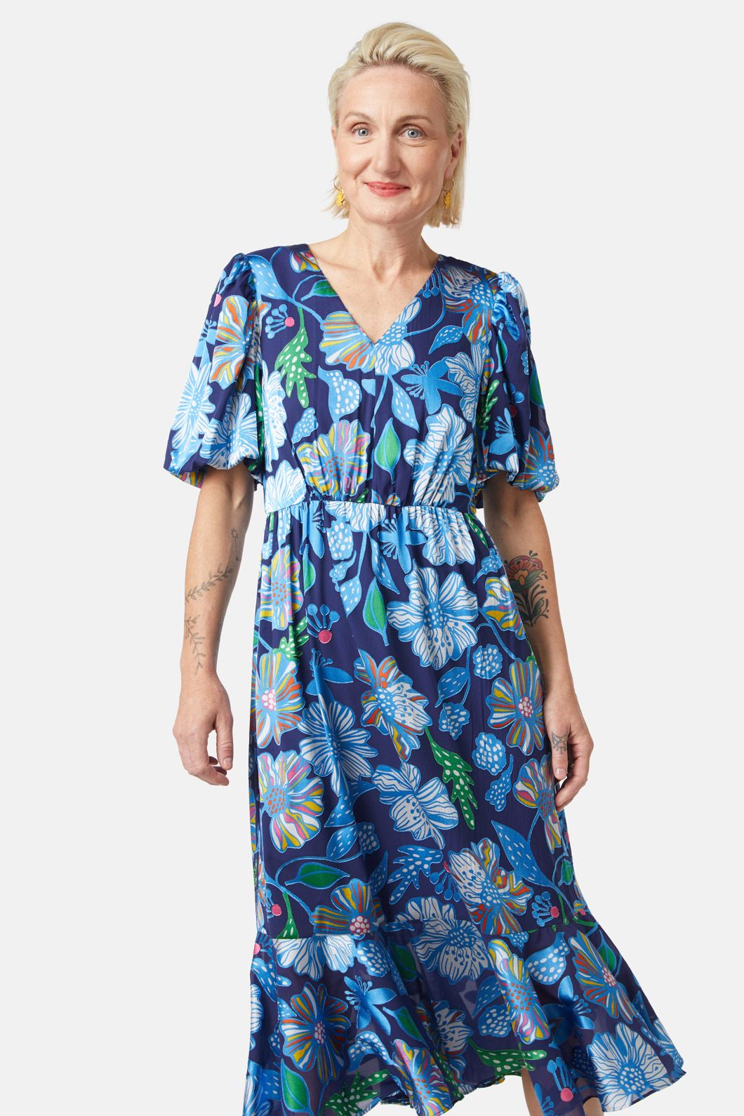 Gorman - Flourish Burn Out Dress - print
