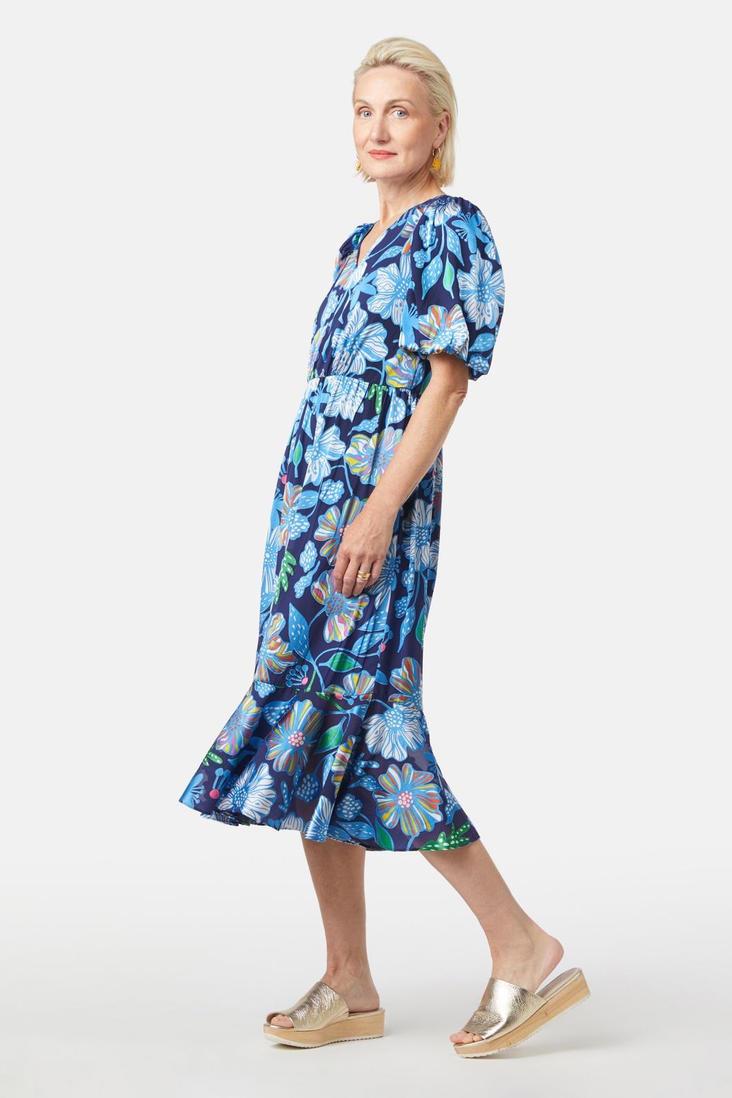 Gorman - Flourish Burn Out Dress - print