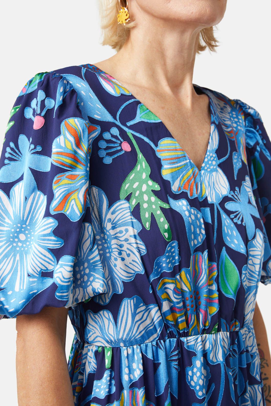 Gorman - Flourish Burn Out Dress - print