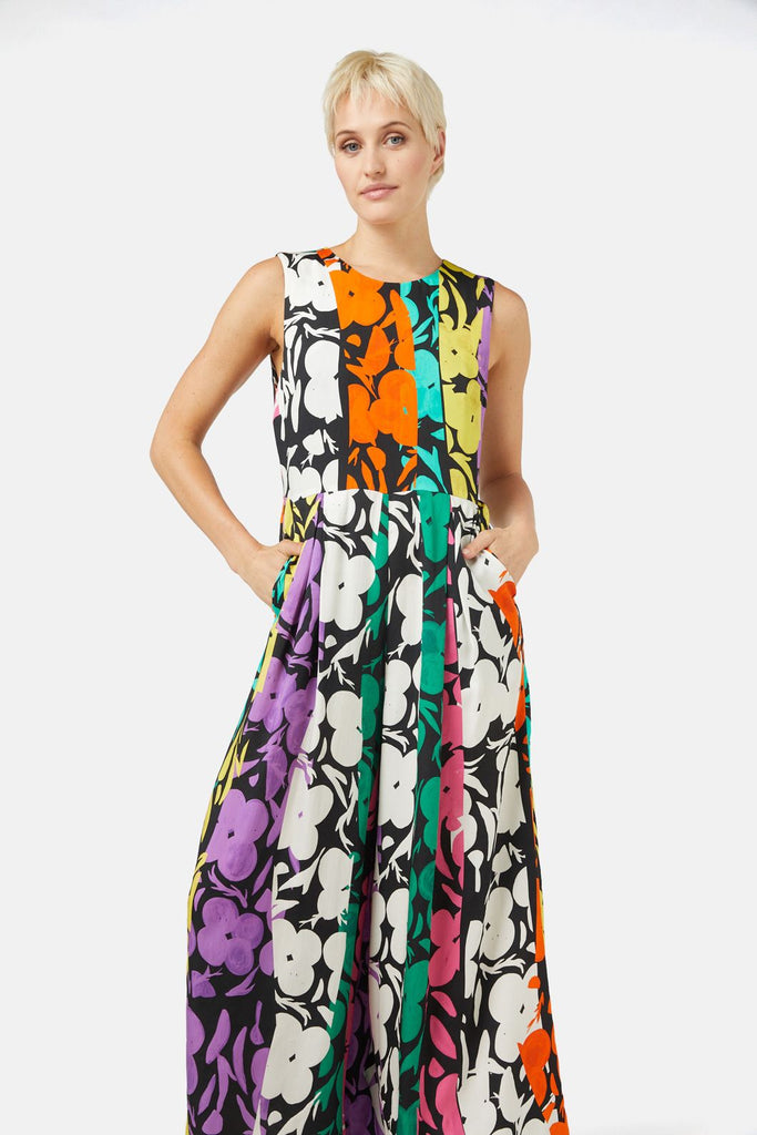 Flower Stripe Pantsuit Gorman