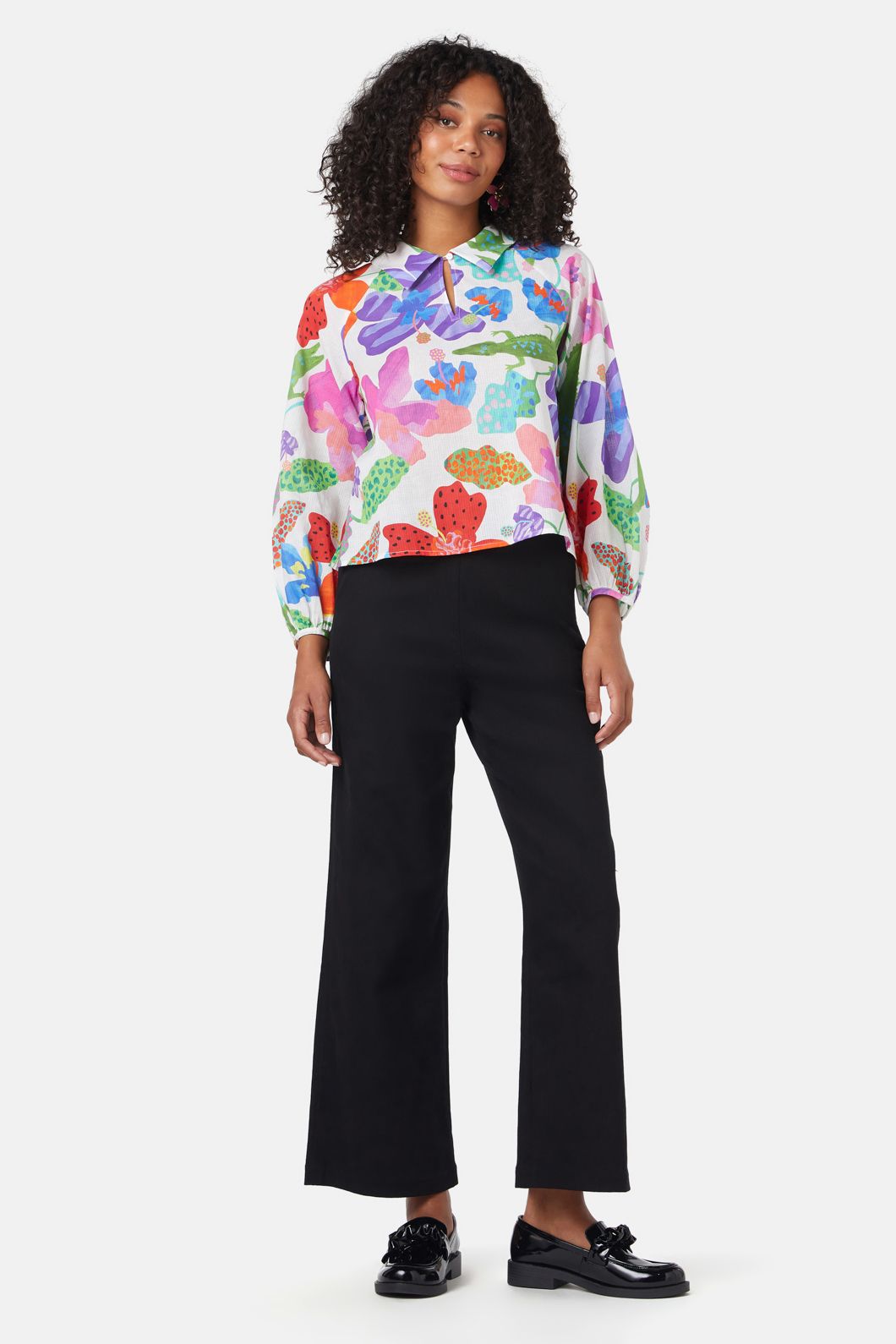 Gorman - Trippy Flowers Blouse - print