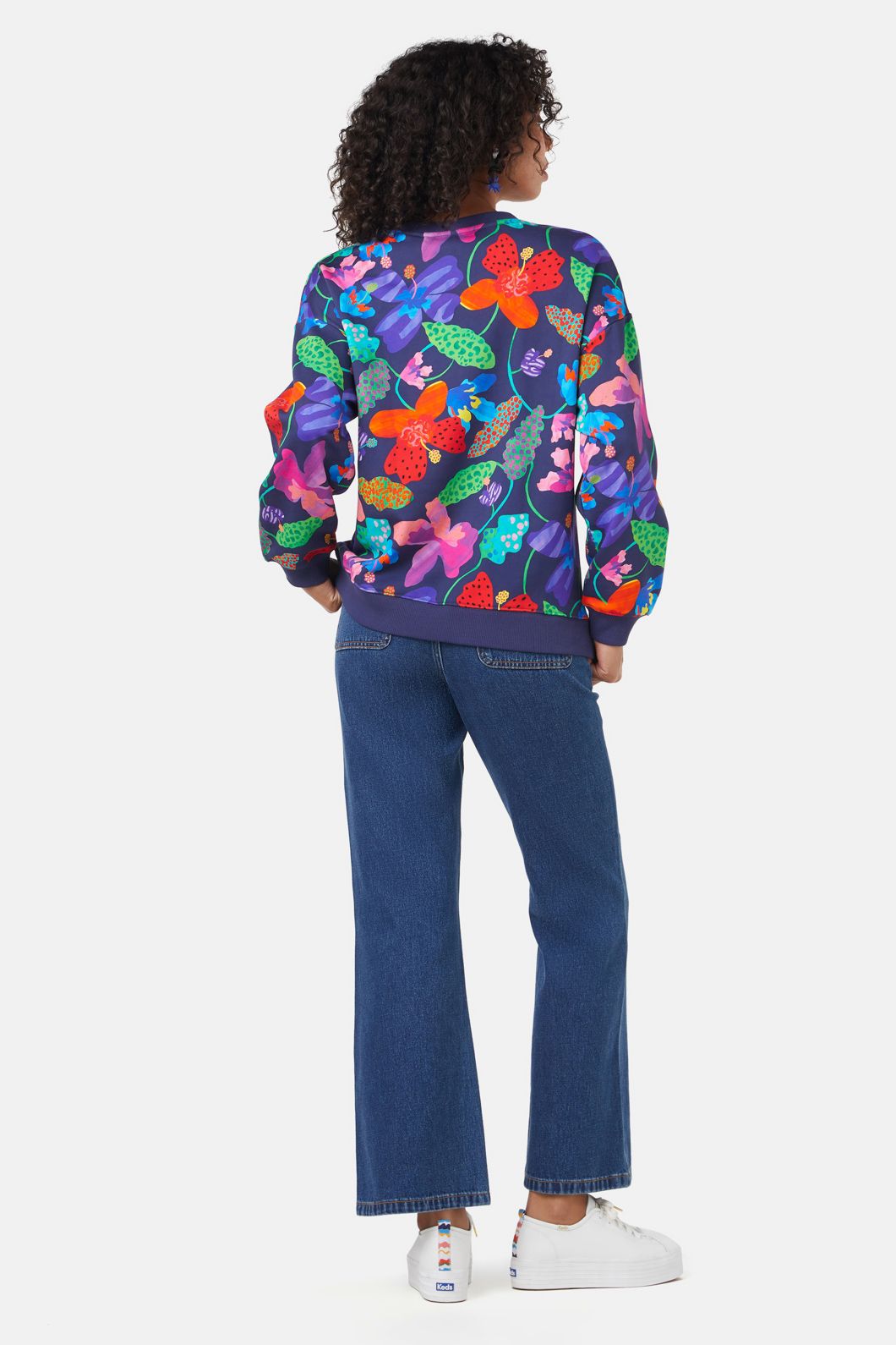 Gorman - Trippy Flowers Sweater - print