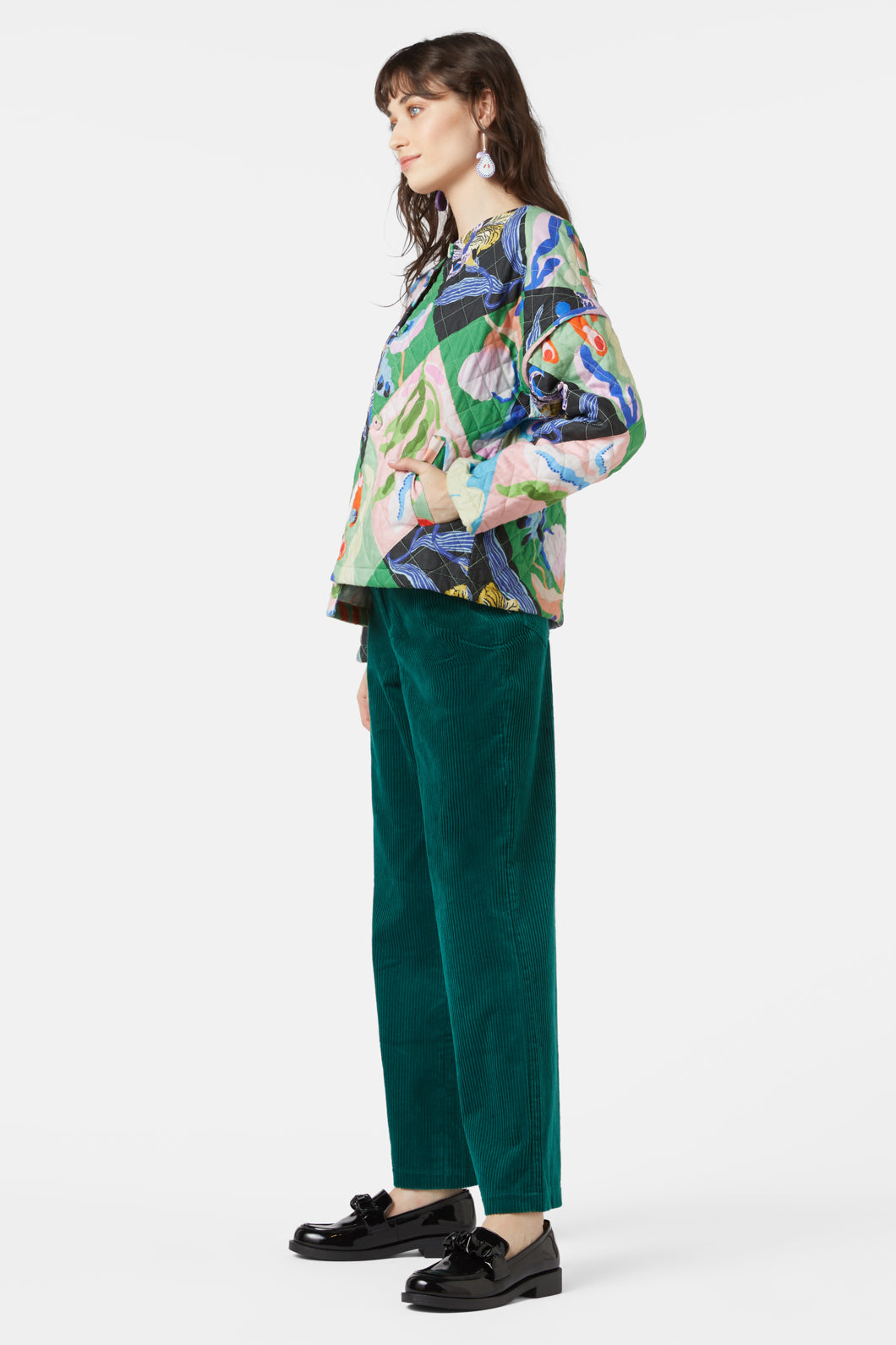 Gorman - Window Garden Quilted Jacket - print