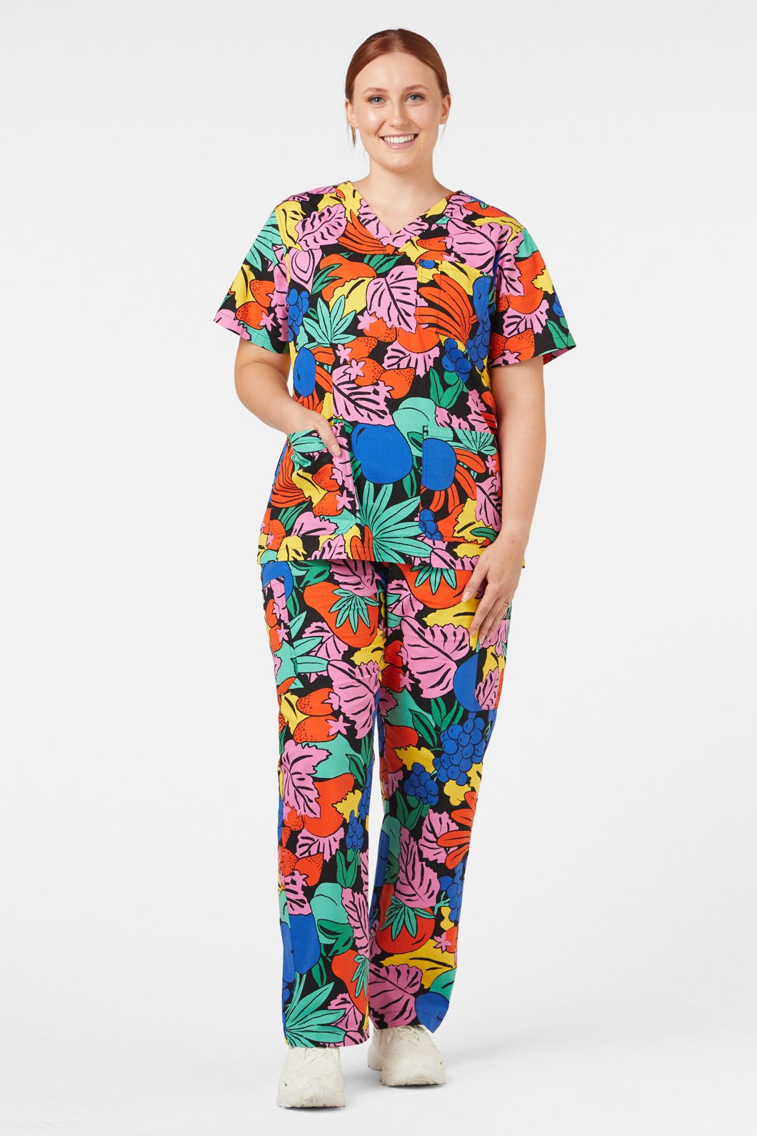 Gorman - Tutti Fruitti Scrub Set - print