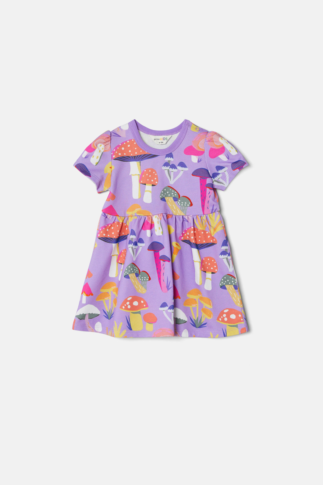 gorman purple dress GORMAN Organic Purple Floral Button Up Dress Six Sisters Boutique-NULU