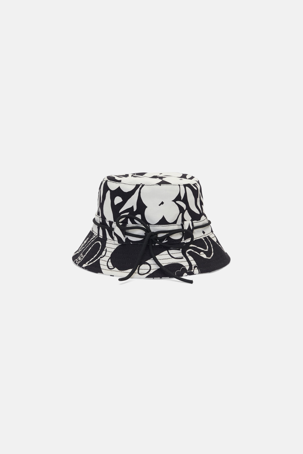 Gorman - Floral Snake Bucket Hat - black