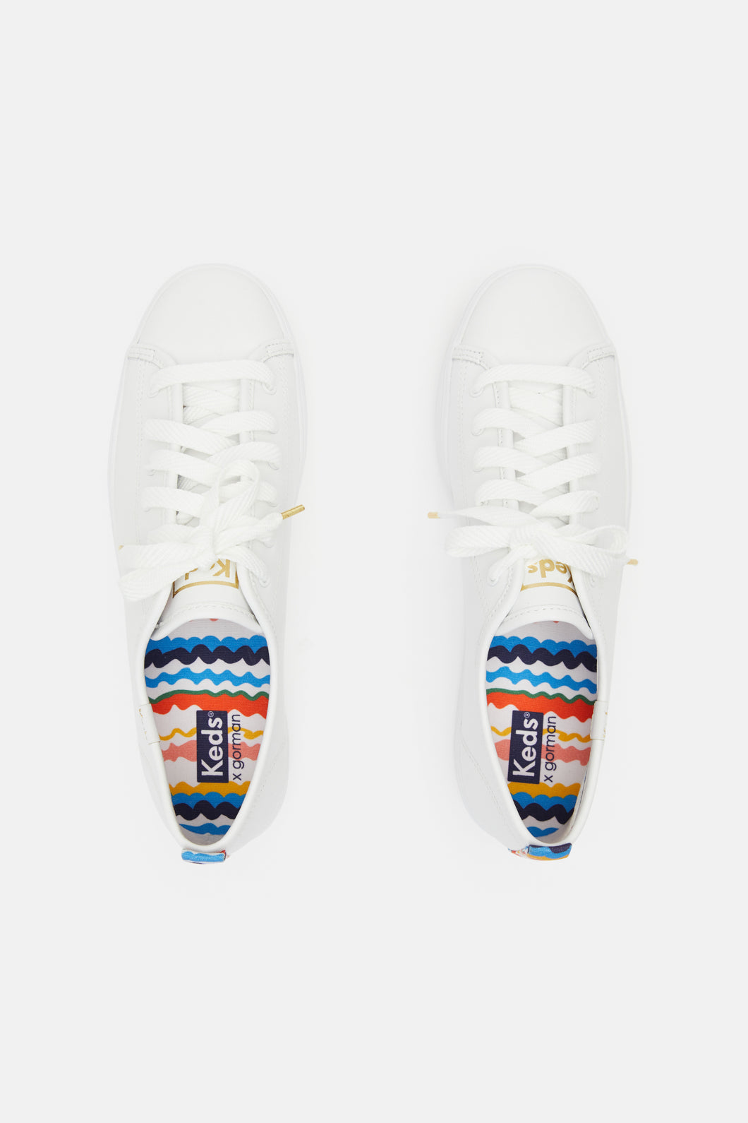 Gorman - Paddle Pop Triple Up Sneaker - white