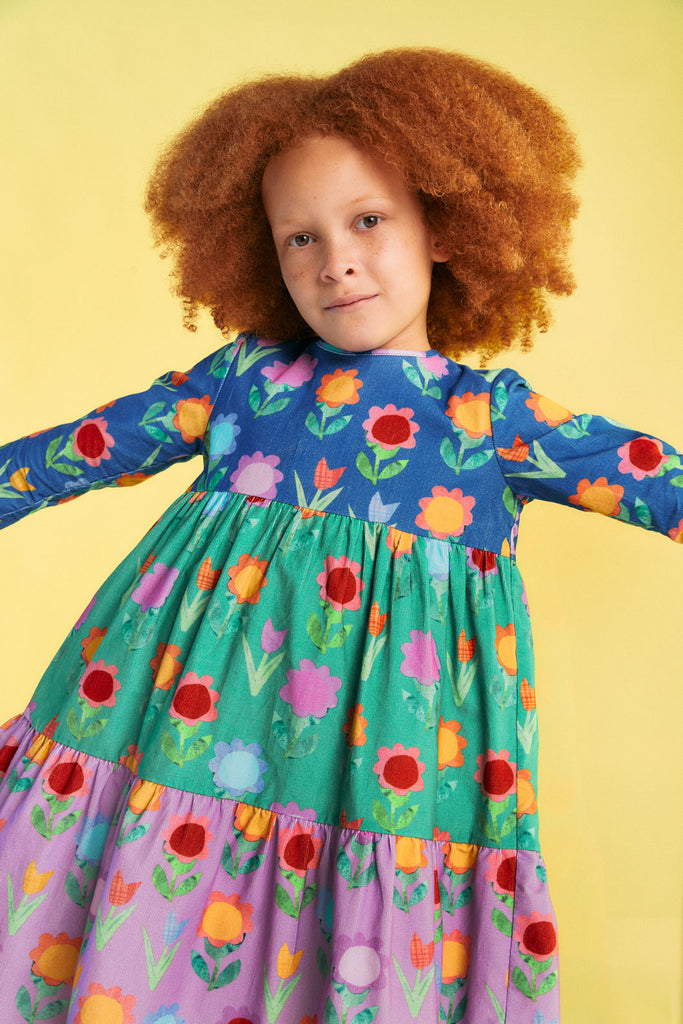 Floral Mix Kids Cord Dress – Gorman