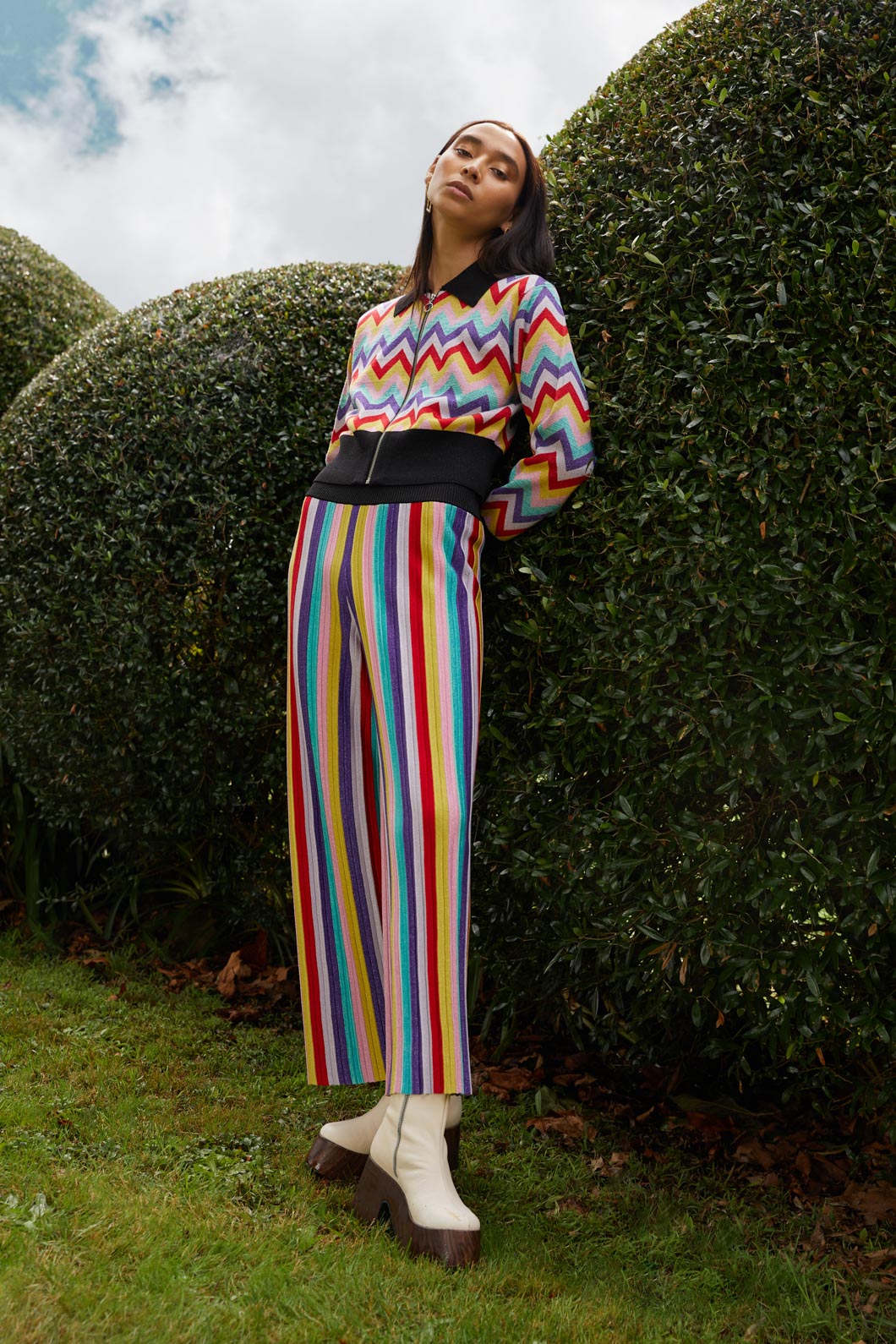 Rainbow Lurex Knit Pant – Gorman