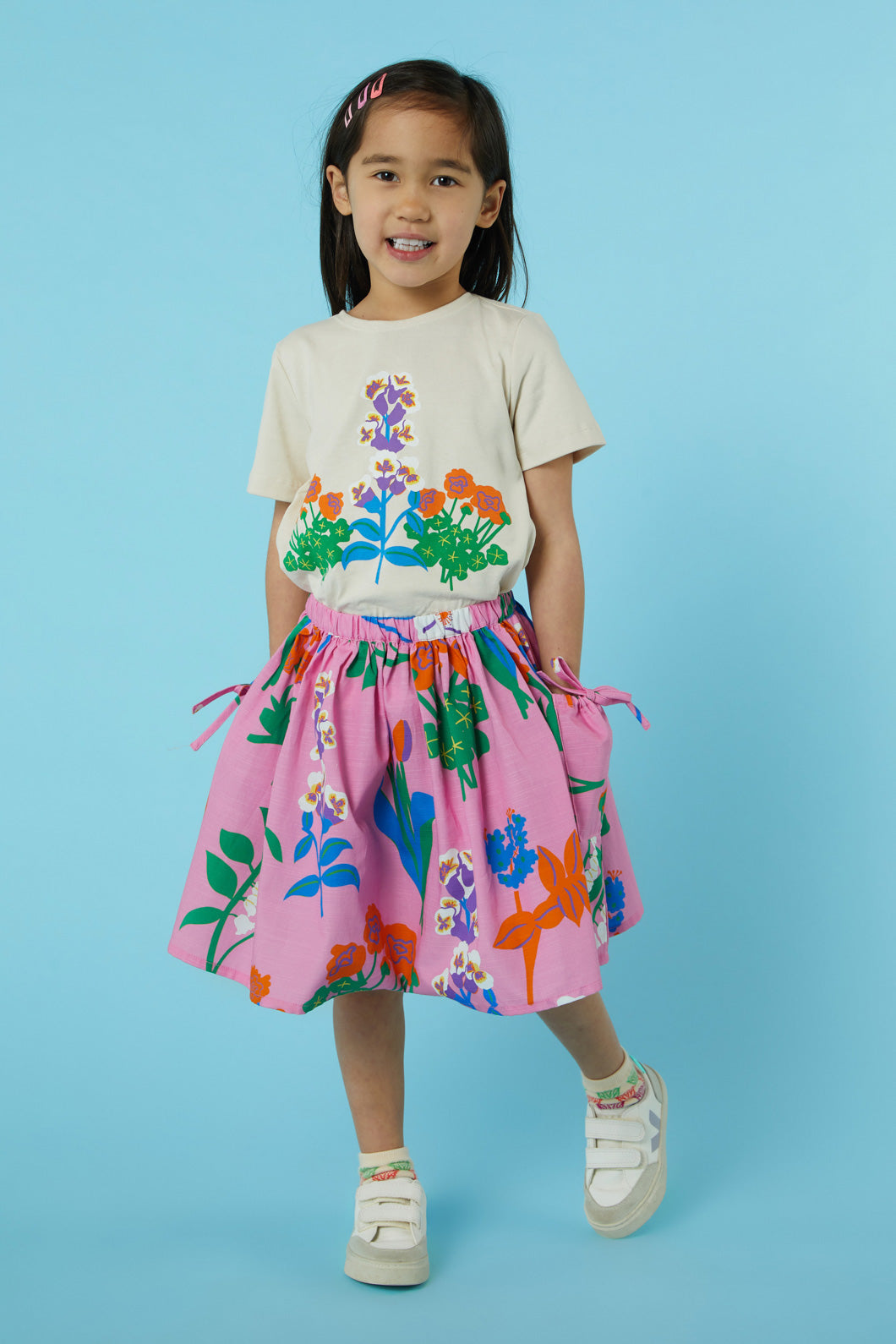 Floral skirt cheap for kids