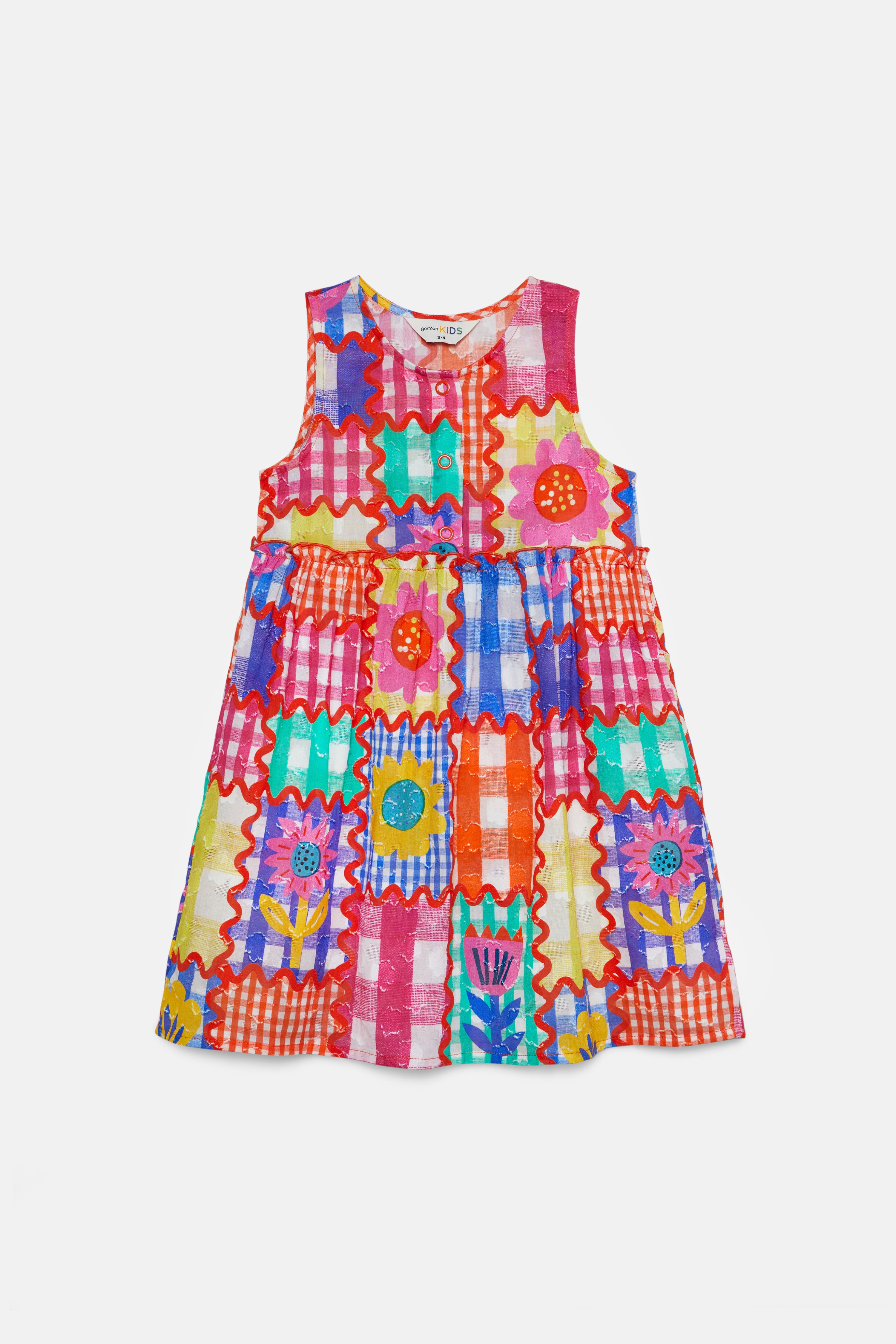 Gorman patchwork outlet dress