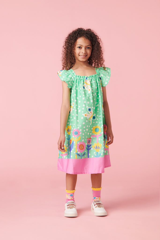 Garden Border Kids Dress Gorman