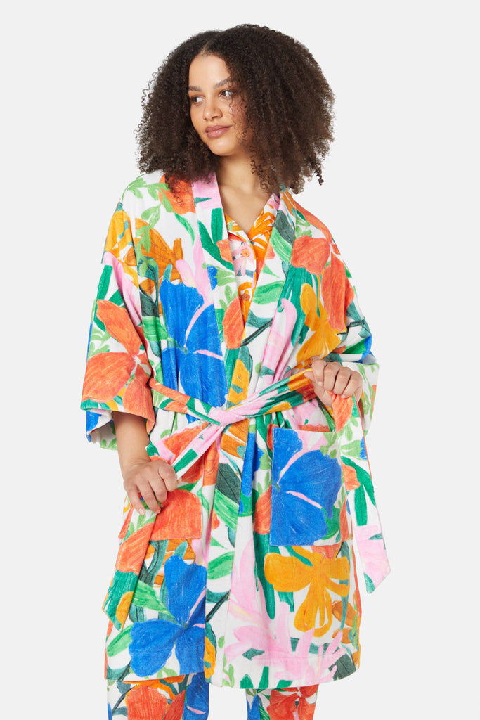 Floral Bath Robe – Gorman