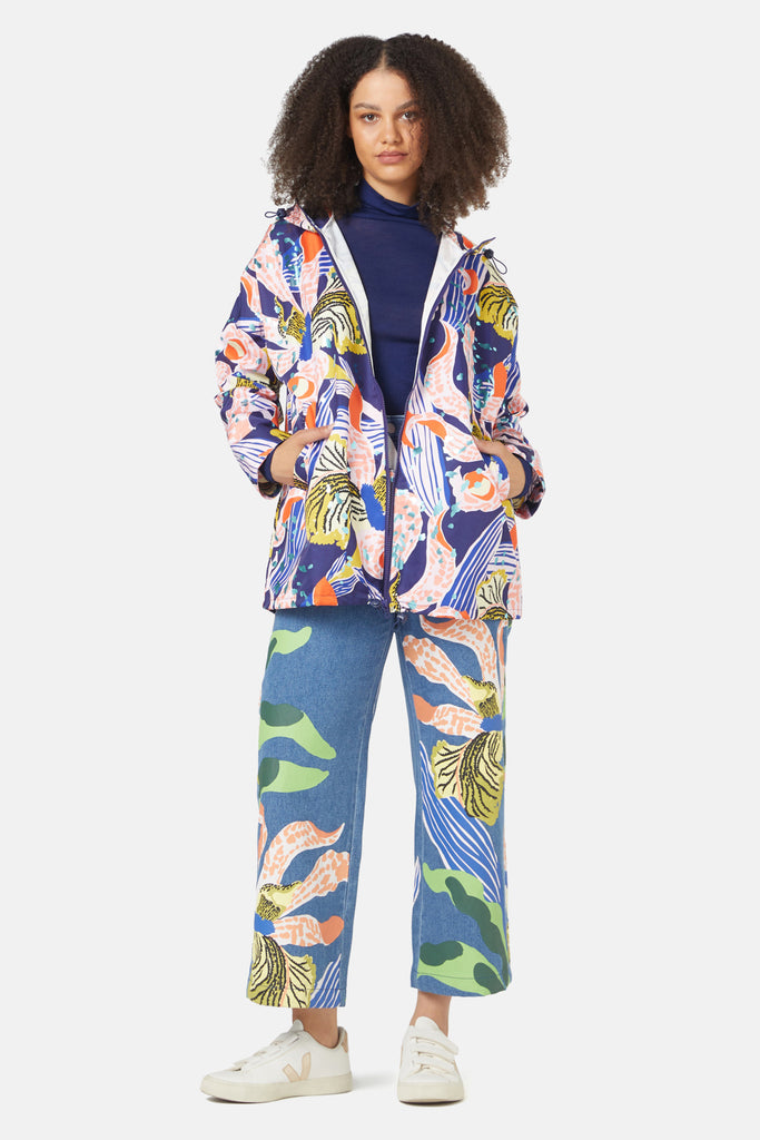 Orchid Oasis Raincoat Gorman