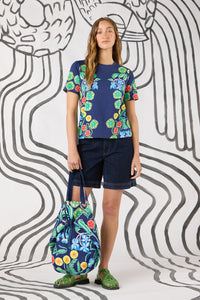 Gorman NZ - Botanica Print Classic Tee - print